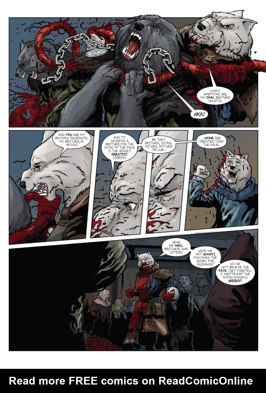 Read online Age of the Wolf comic -  Issue # TPB - 108