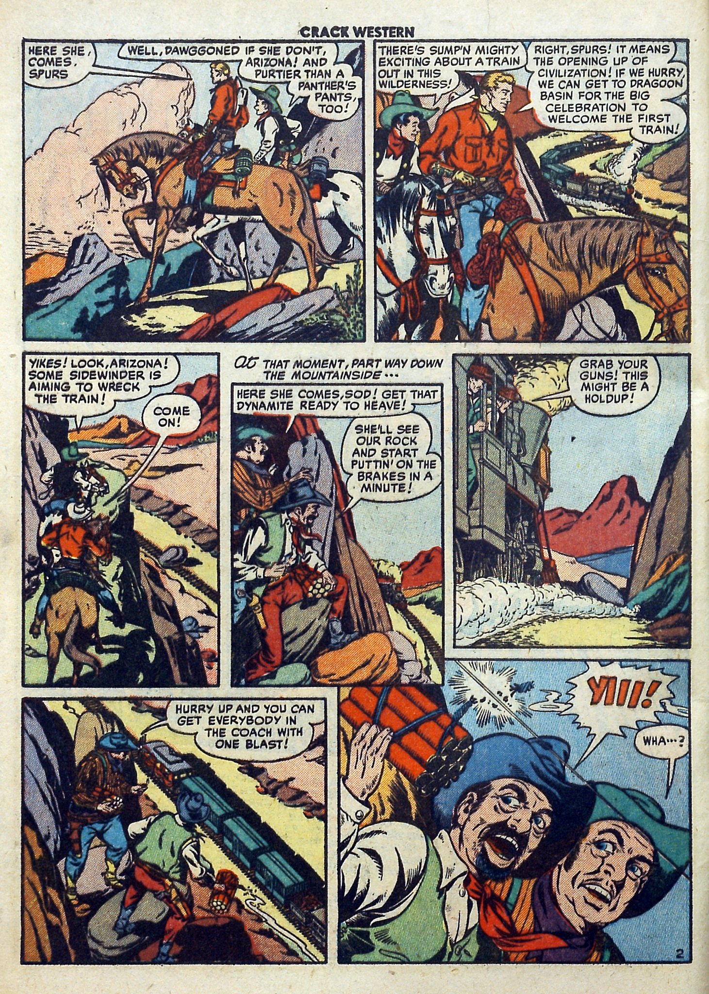 Read online Crack Western comic -  Issue #71 - 4