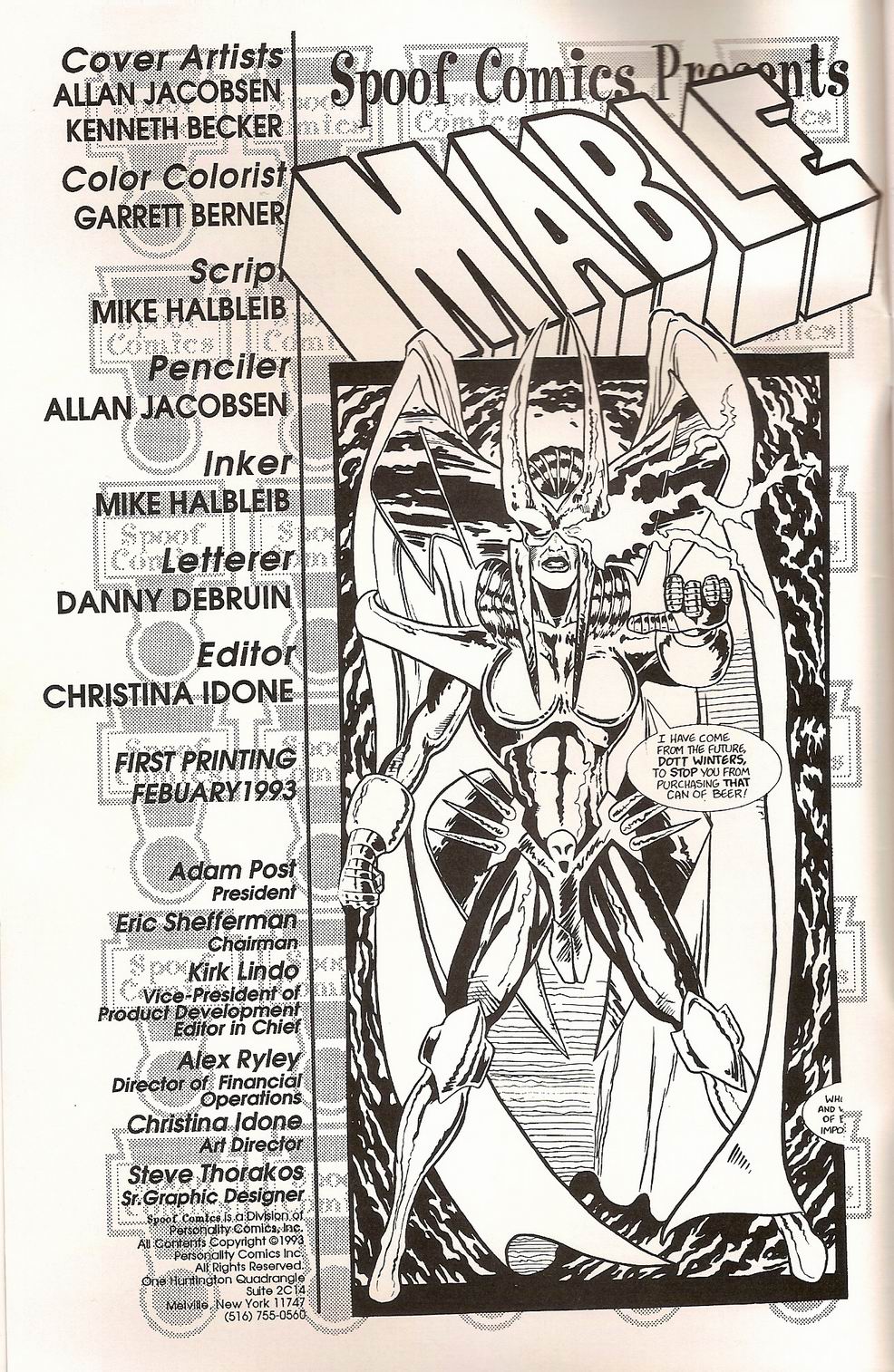 Read online Spoof Comics comic -  Issue #11 - 2