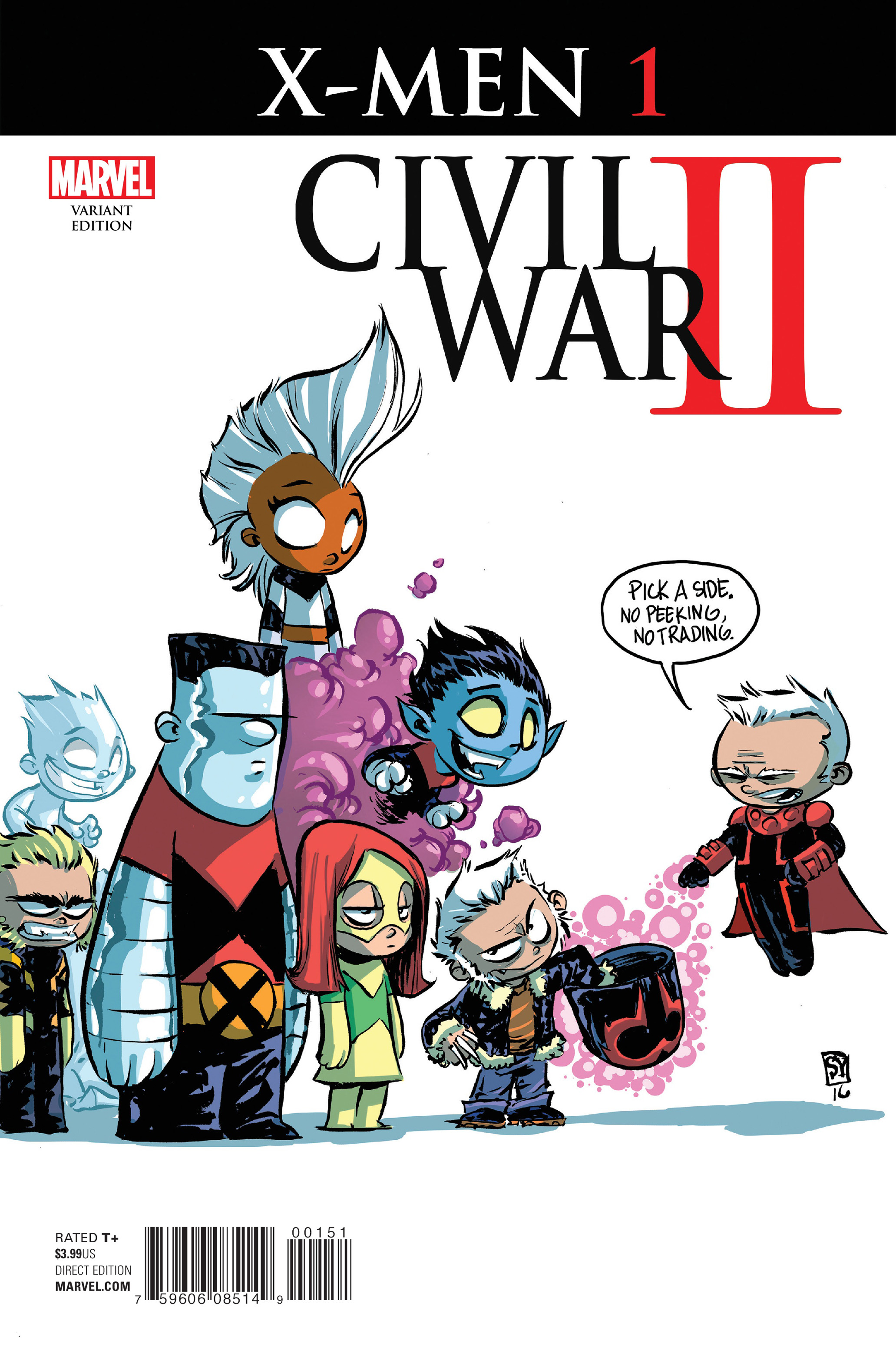 Read online Civil War II: X-Men comic -  Issue #1 - 4