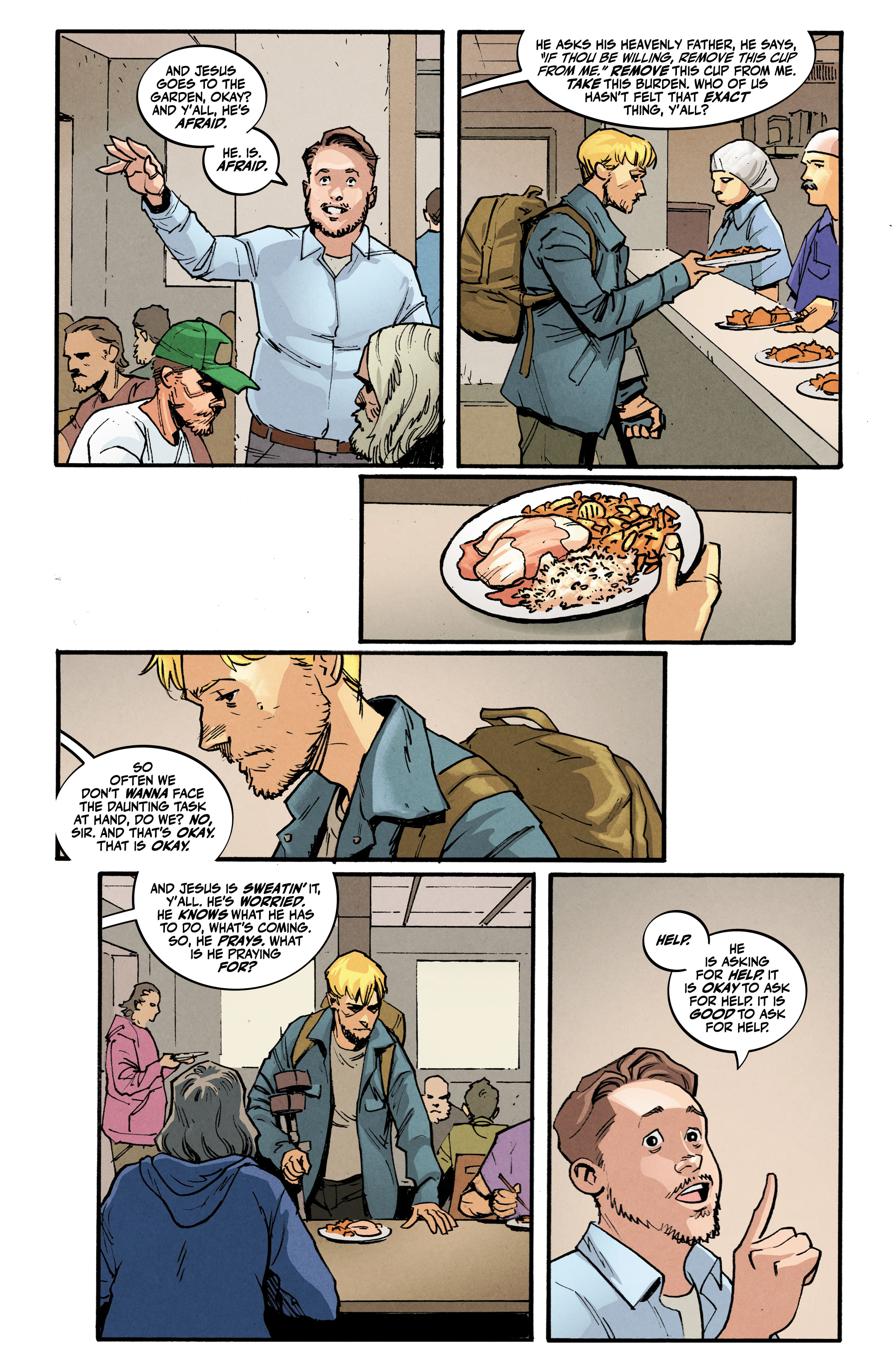 Read online The Blue Flame comic -  Issue #8 - 8