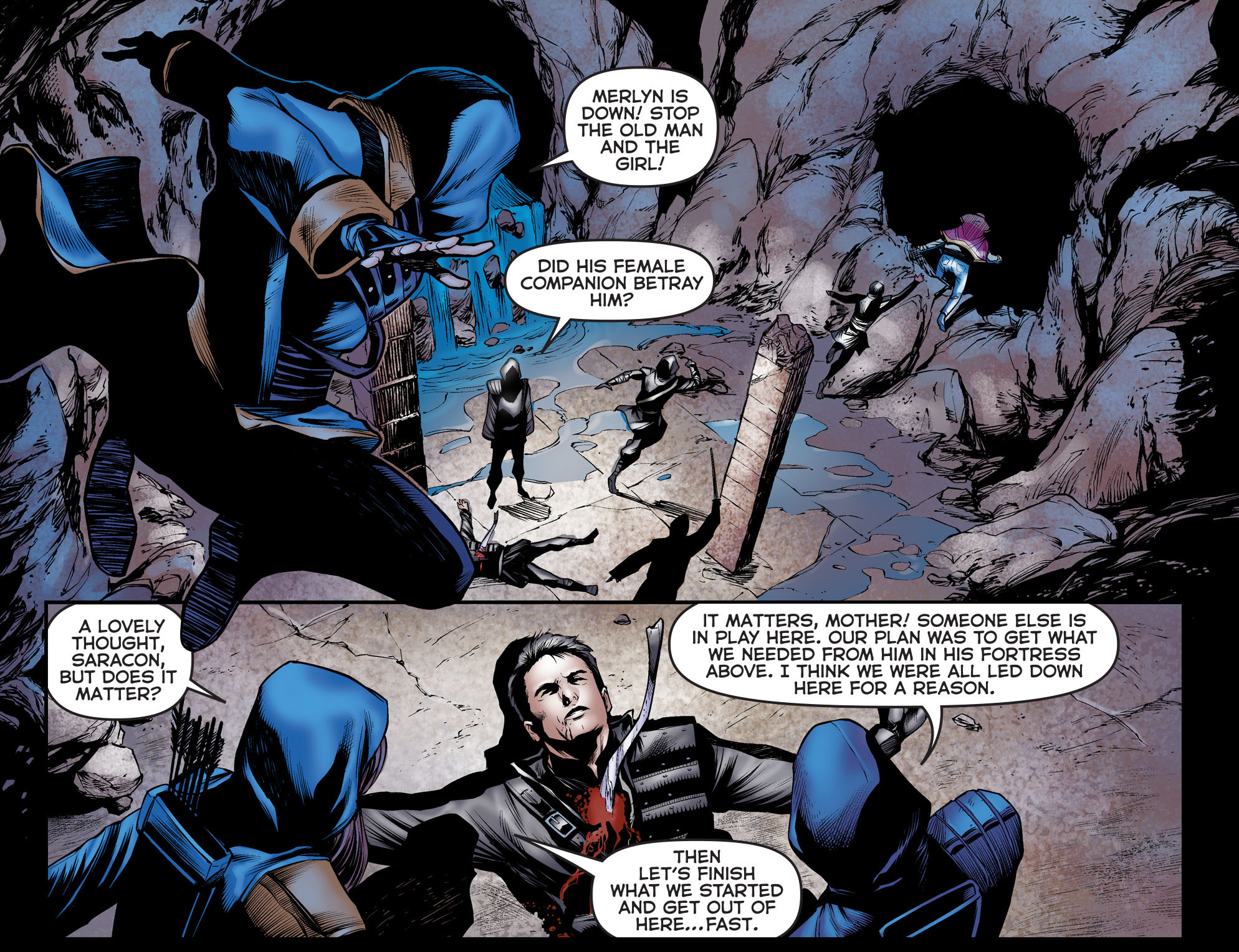 Read online Arrow: The Dark Archer comic -  Issue #4 - 7