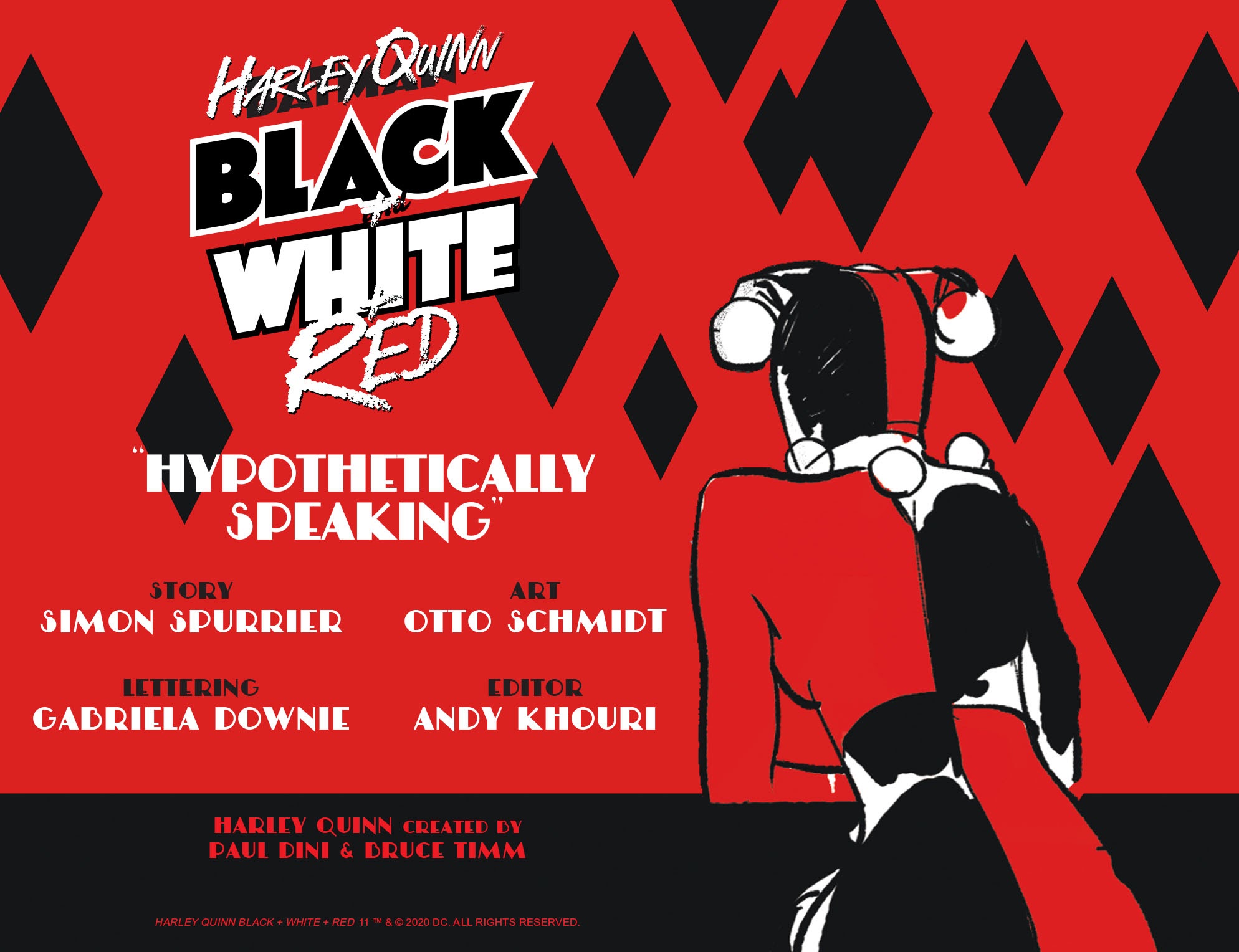 Read online Harley Quinn Black   White   Red comic -  Issue #11 - 3