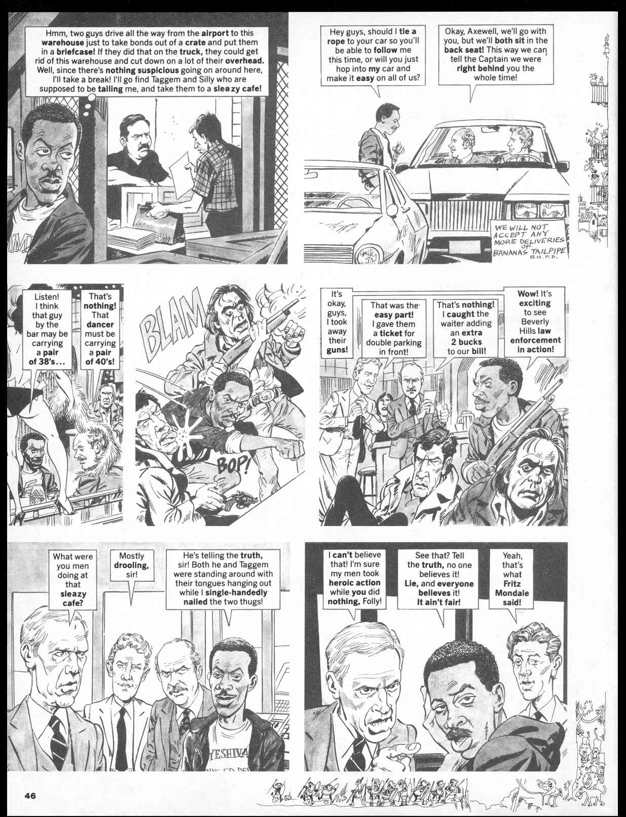 Read online MAD comic -  Issue #256 - 48