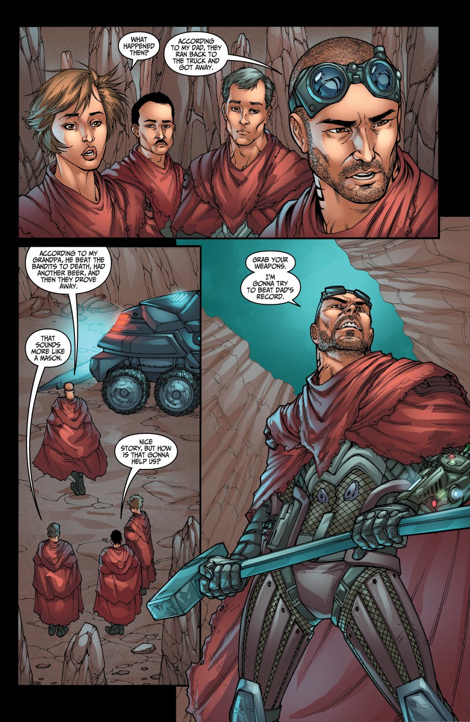 Read online Red Faction: Armageddon comic -  Issue # Full - 19