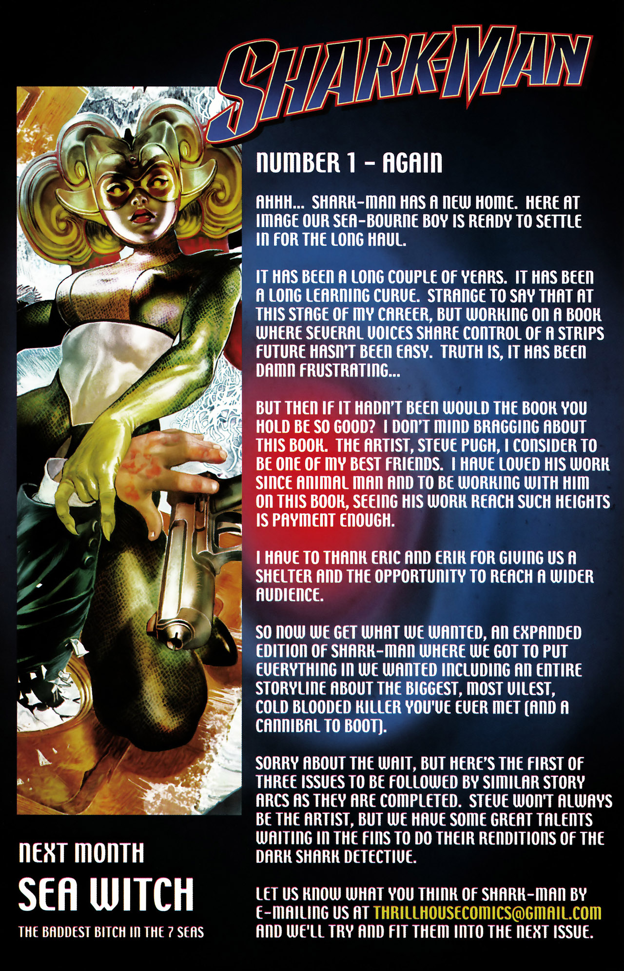 Read online Shark-Man comic -  Issue #1 - 31