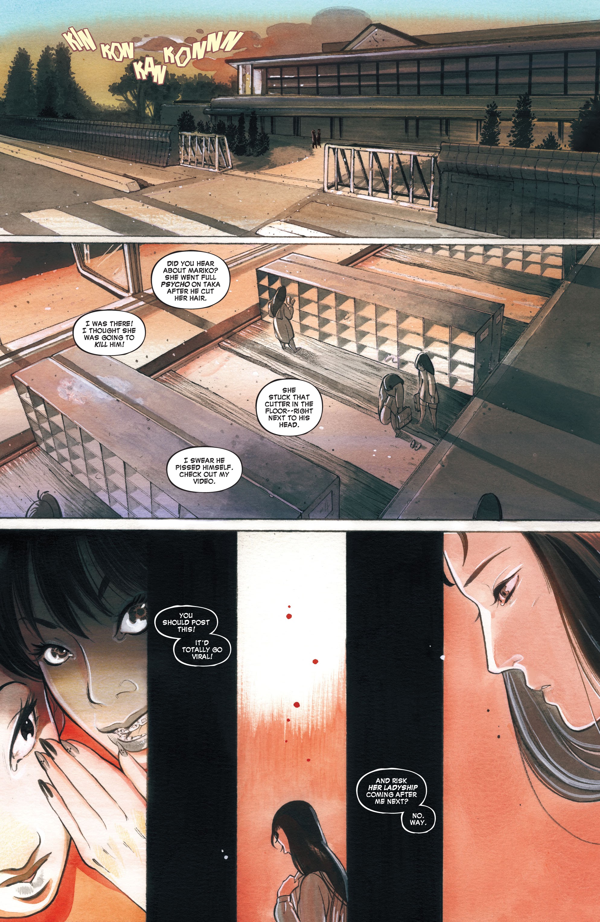 Read online Demon Days: Mariko comic -  Issue #1 - 8