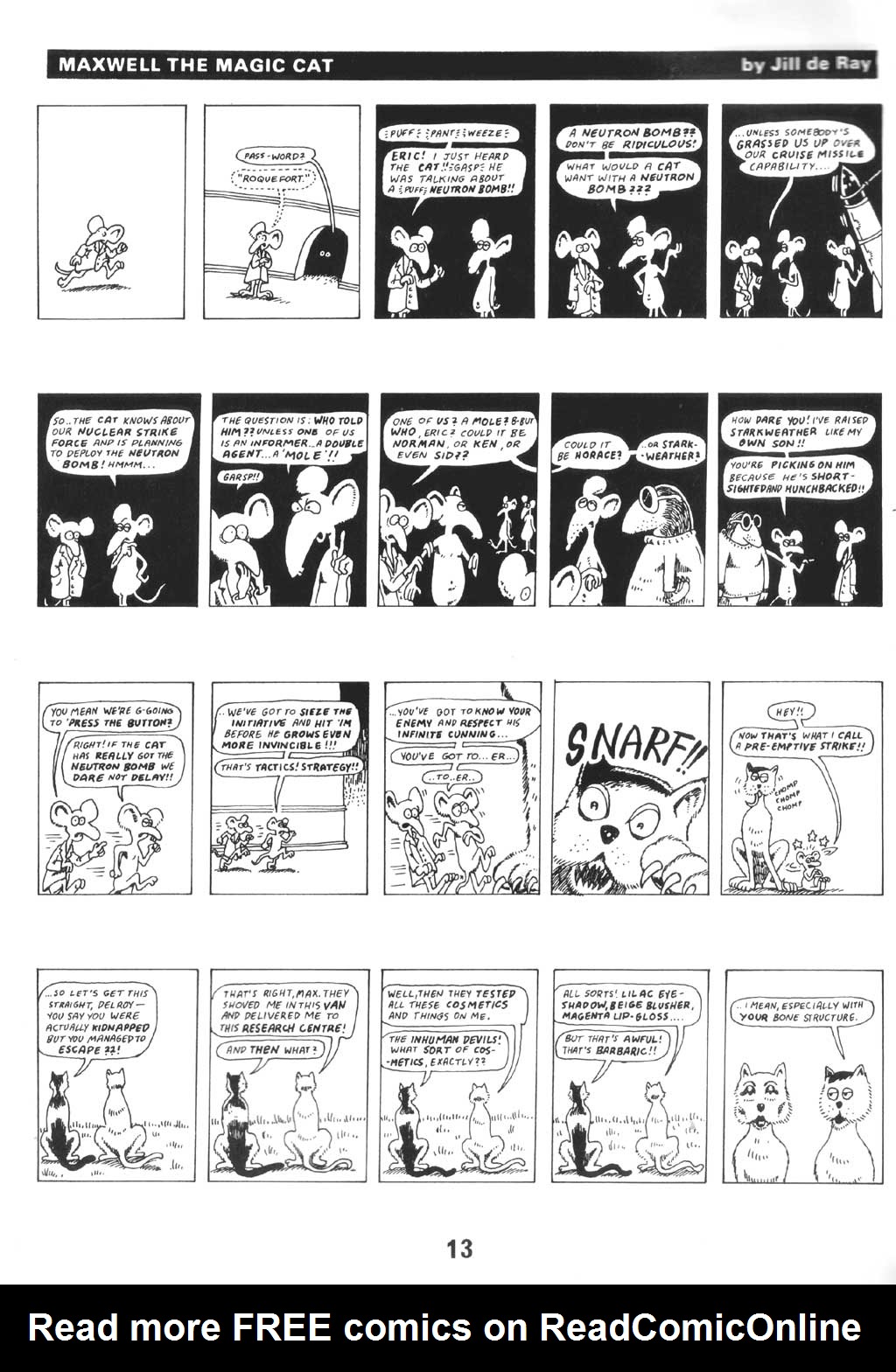 Read online Alan Moore's Maxwell the Magic Cat comic -  Issue #2 - 12