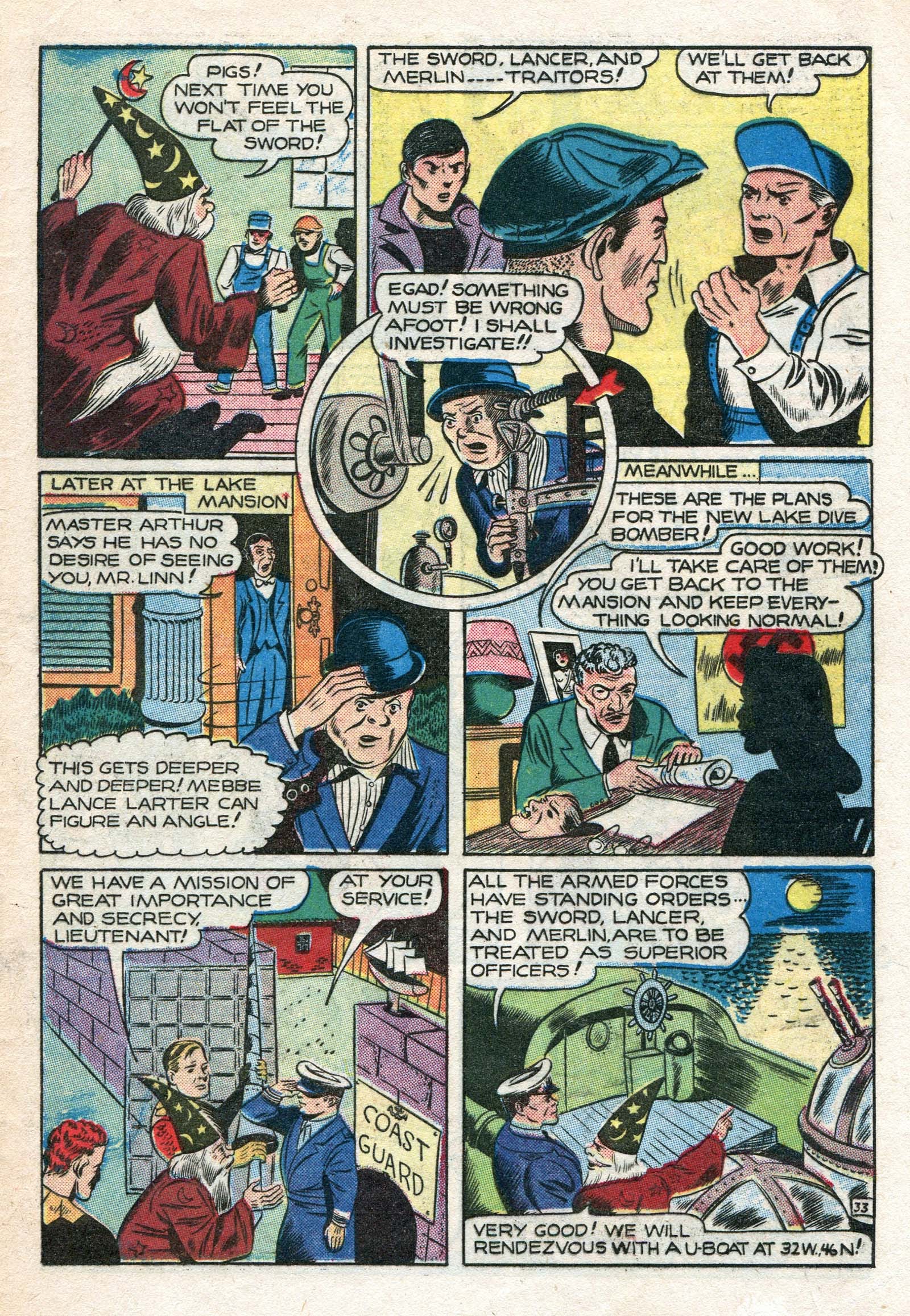 Read online Super-Mystery Comics comic -  Issue #20 - 35