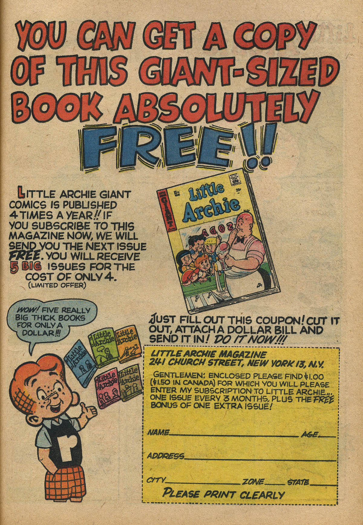 Read online Little Archie (1956) comic -  Issue #11 - 37