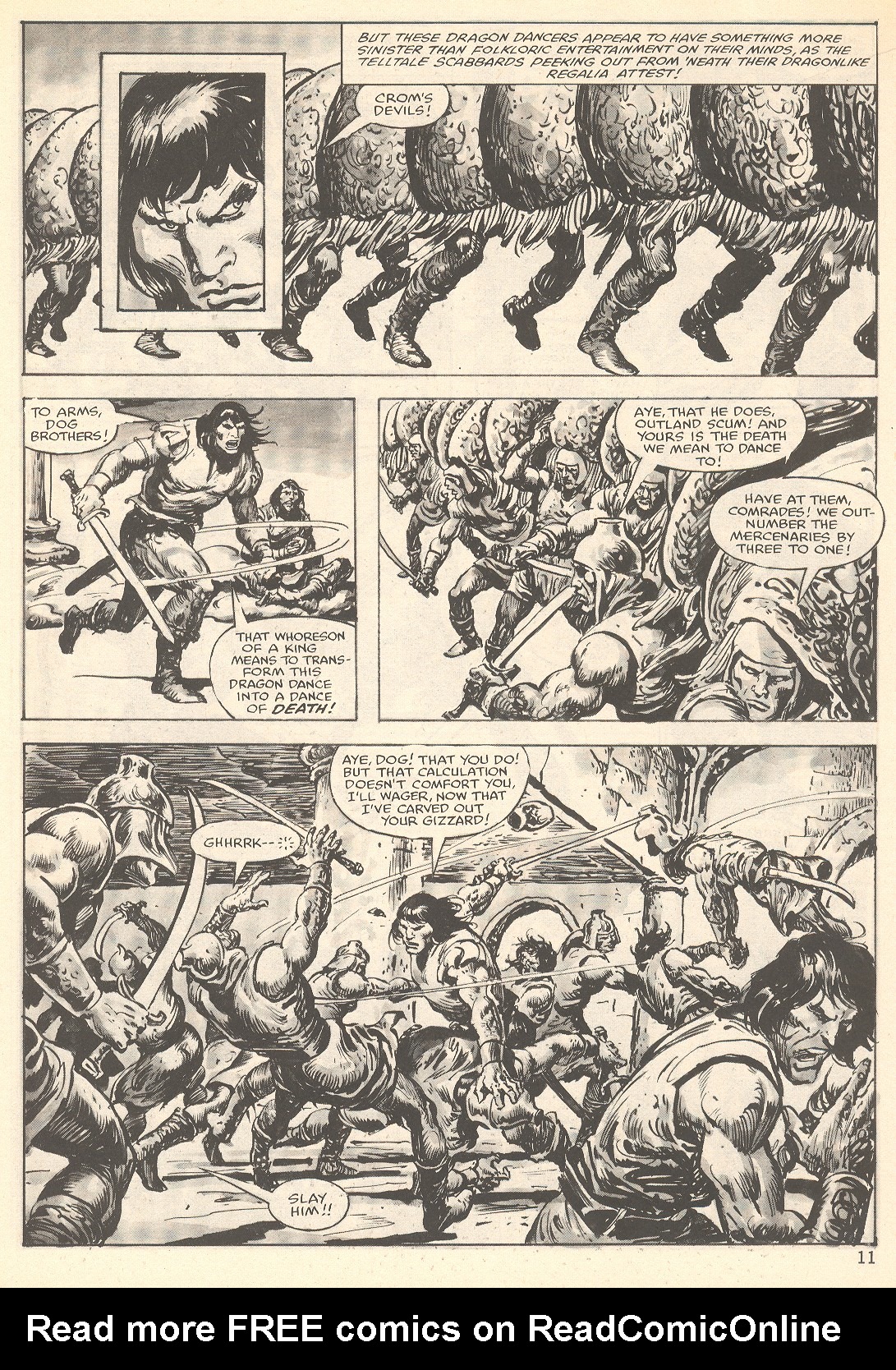 Read online The Savage Sword Of Conan comic -  Issue #78 - 11