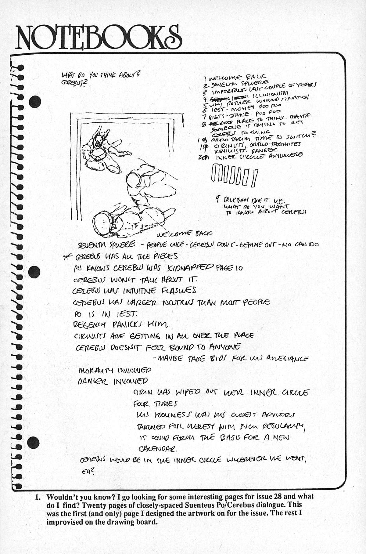 Read online Cerebus comic -  Issue #28 - 3