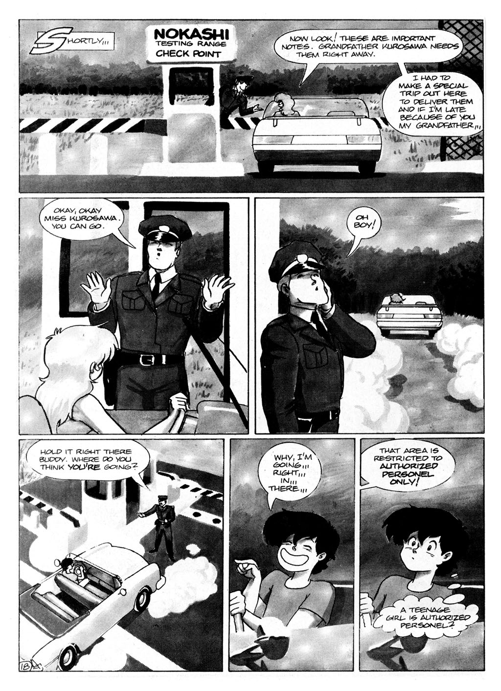 Read online Metal Bikini (1990) comic -  Issue #1 - 20