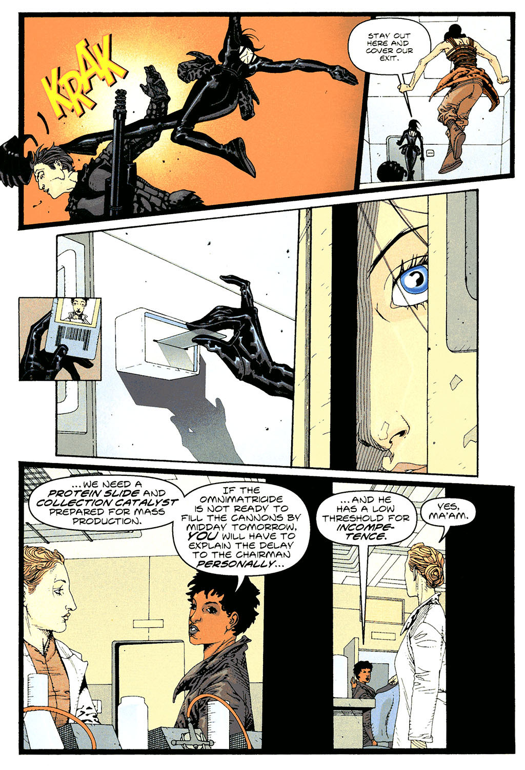 Read online Aeon Flux comic -  Issue #3 - 13