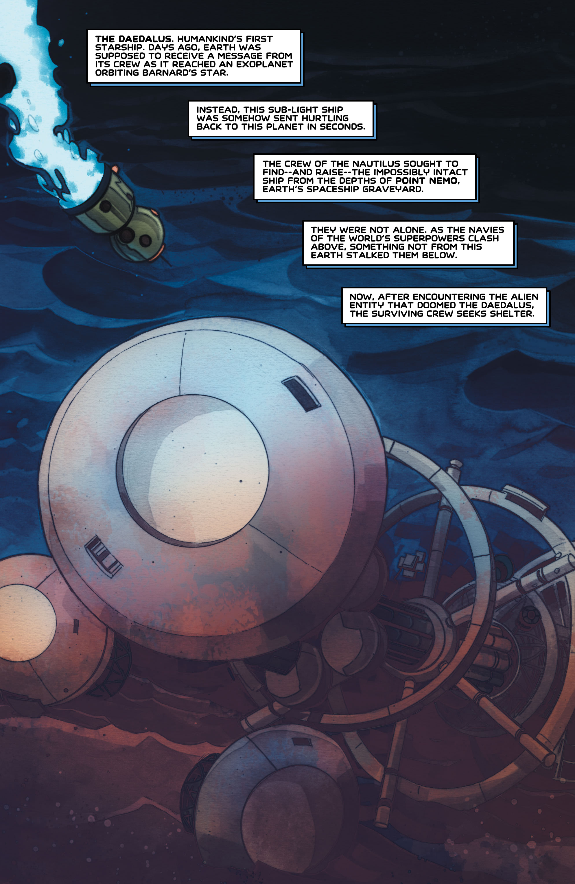 Read online Where Starships Go to Die comic -  Issue #5 - 3