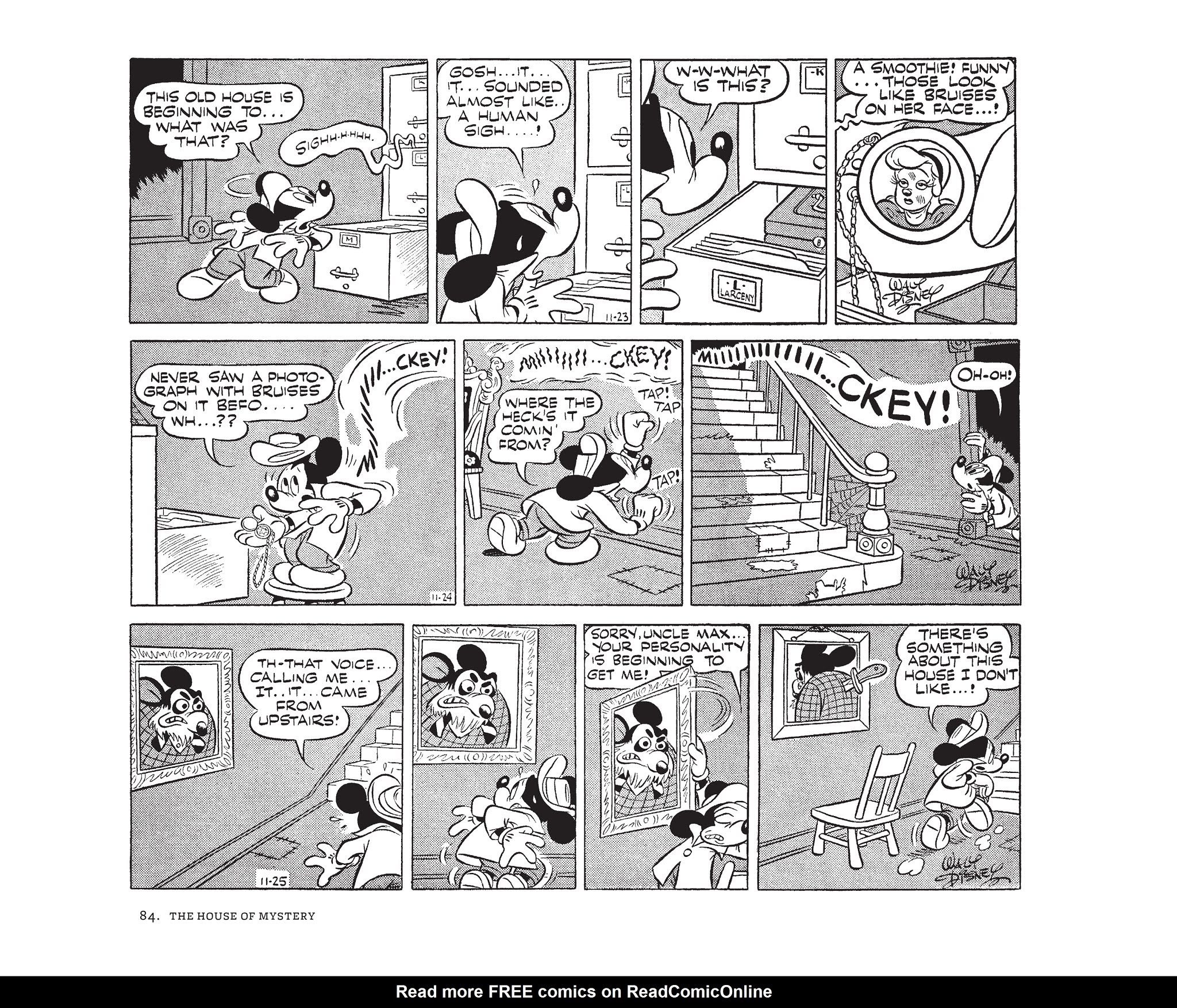 Read online Walt Disney's Mickey Mouse by Floyd Gottfredson comic -  Issue # TPB 8 (Part 1) - 84