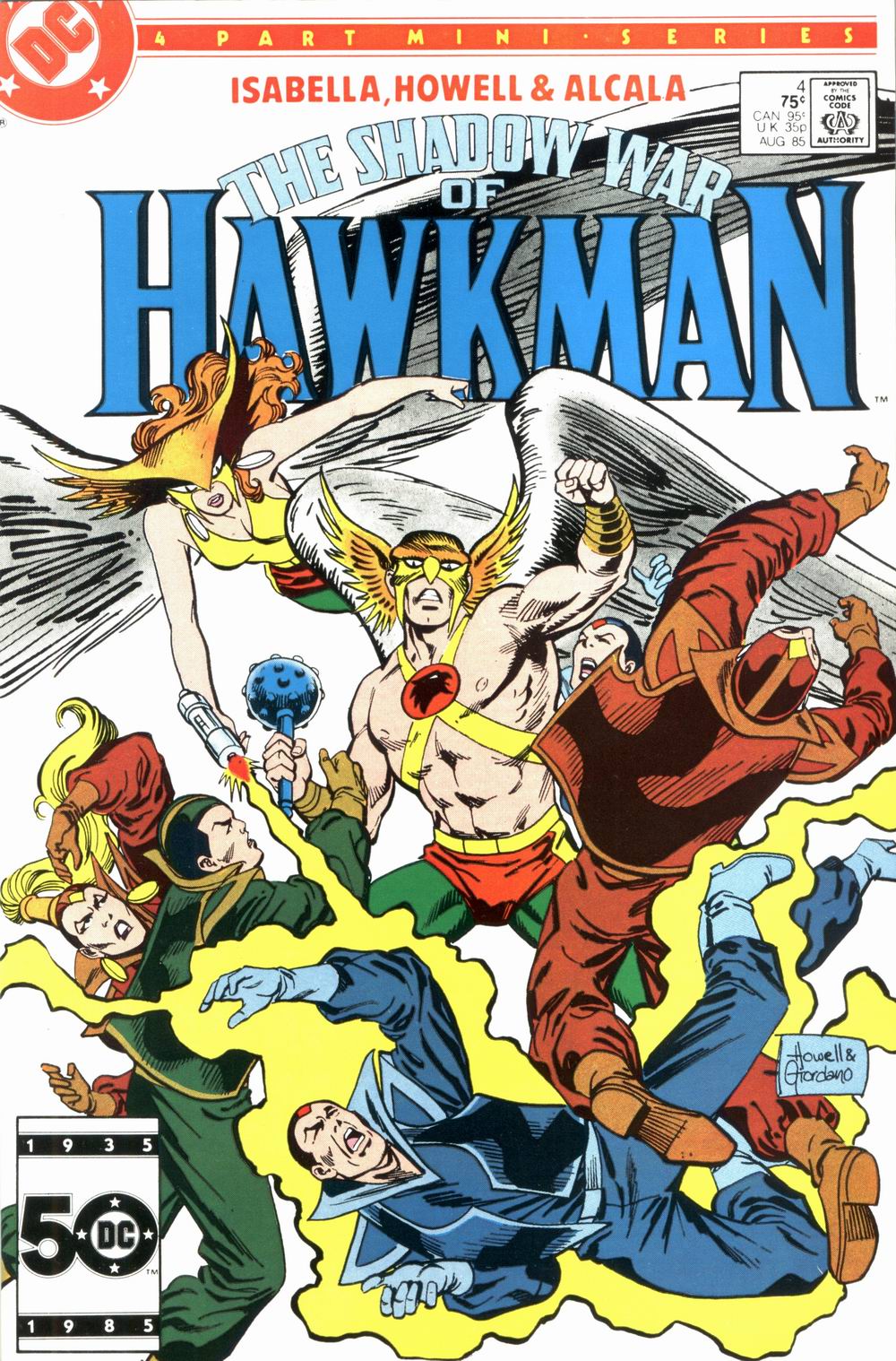 Read online The Shadow War of Hawkman comic -  Issue #4 - 1