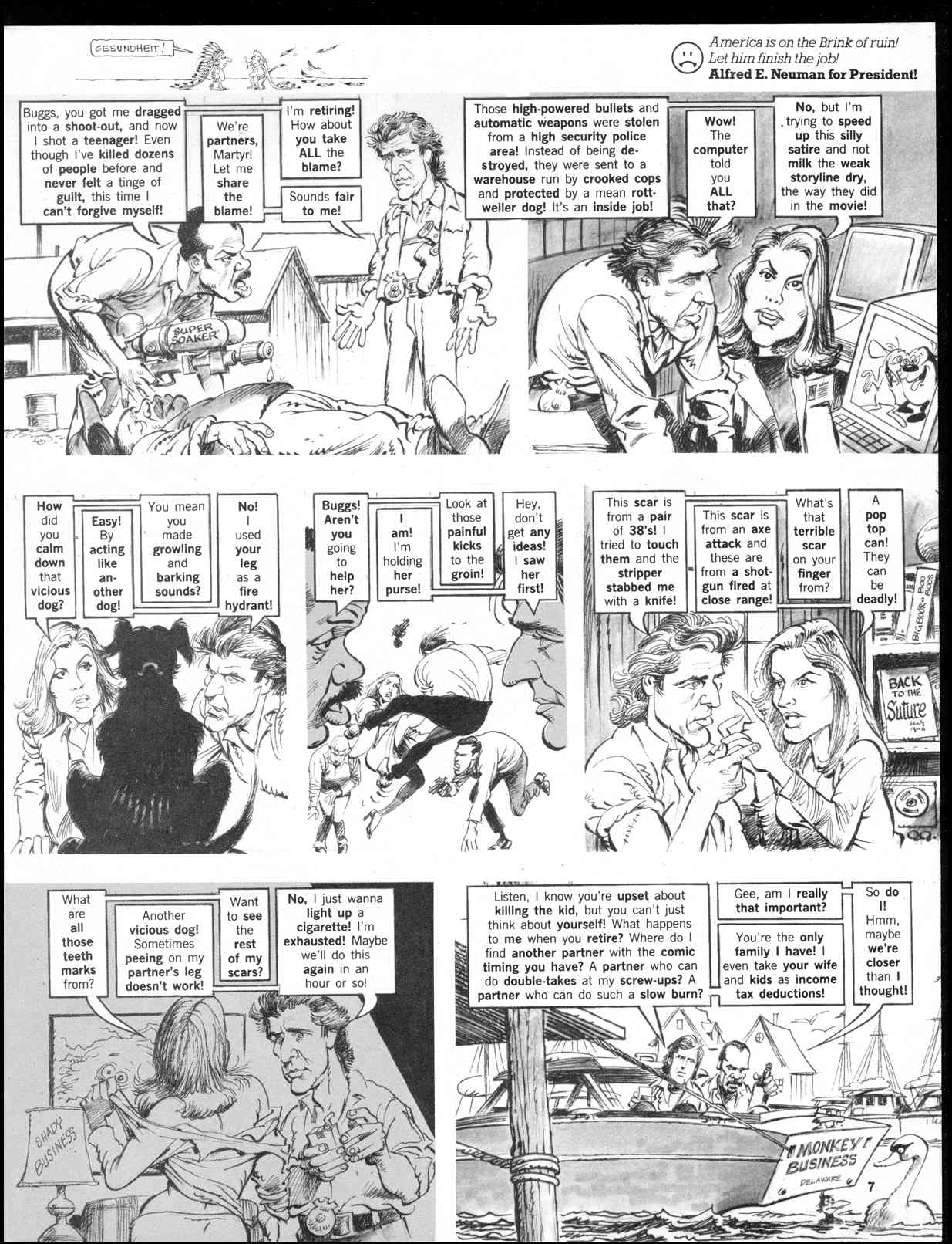 Read online MAD comic -  Issue #315 - 9