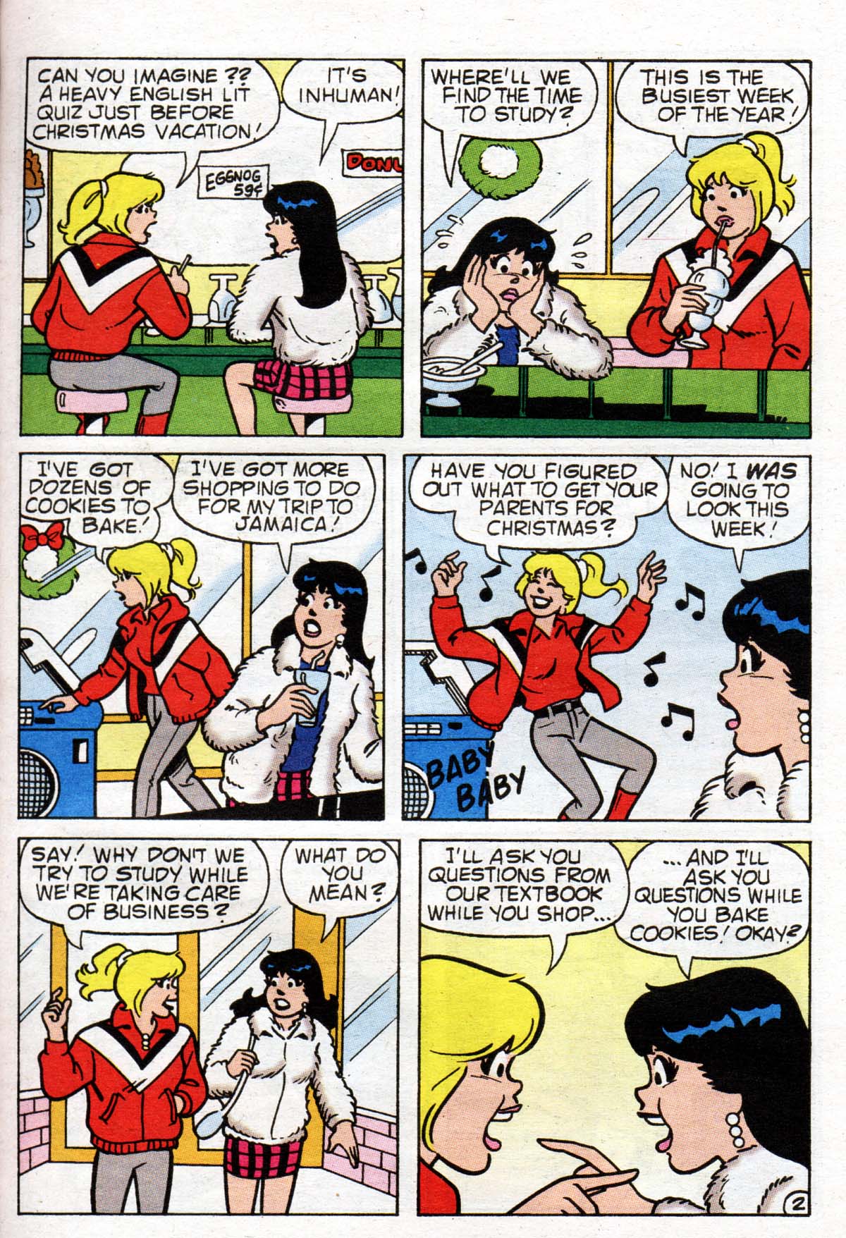 Read online Archie's Holiday Fun Digest comic -  Issue #7 - 45