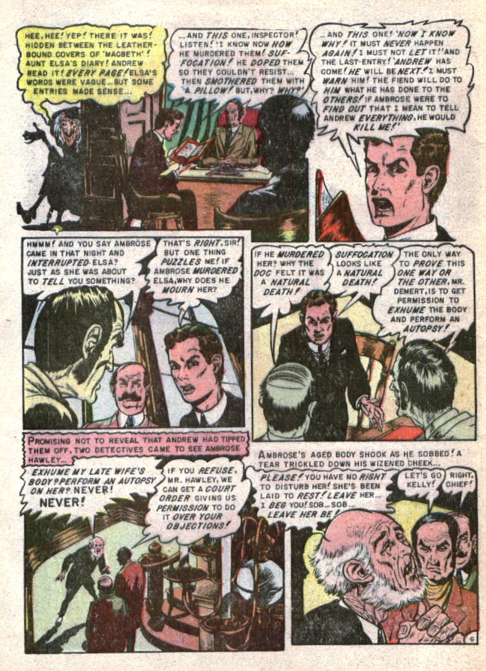 Read online Tales From The Crypt (1950) comic -  Issue #30 - 31