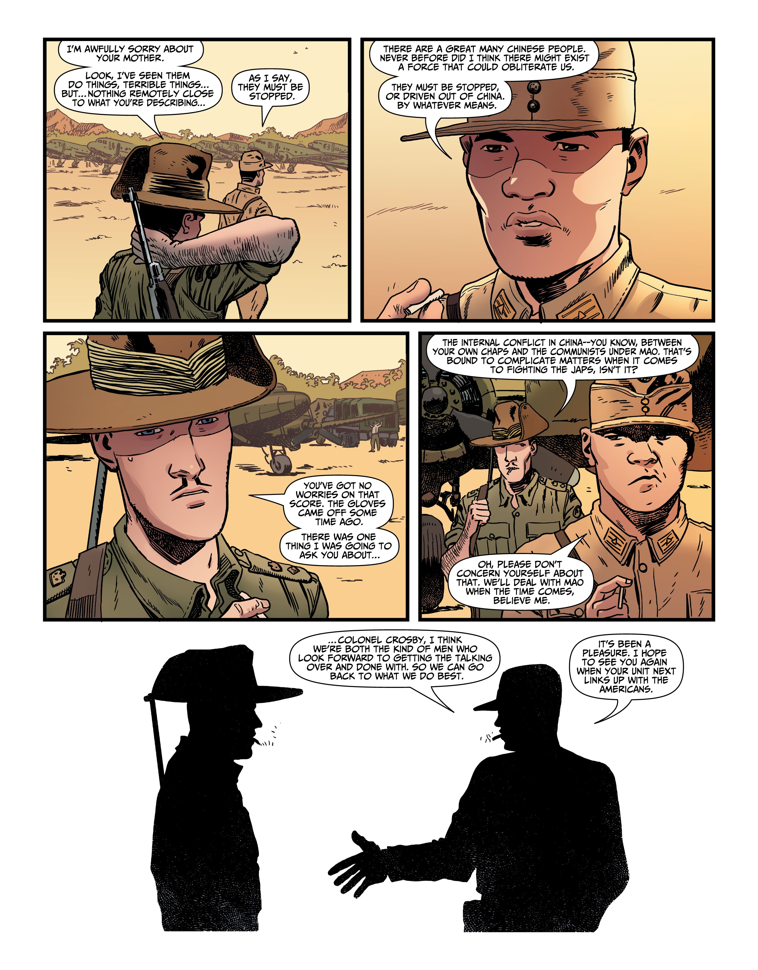 Read online Lion and the Eagle comic -  Issue #1 - 10