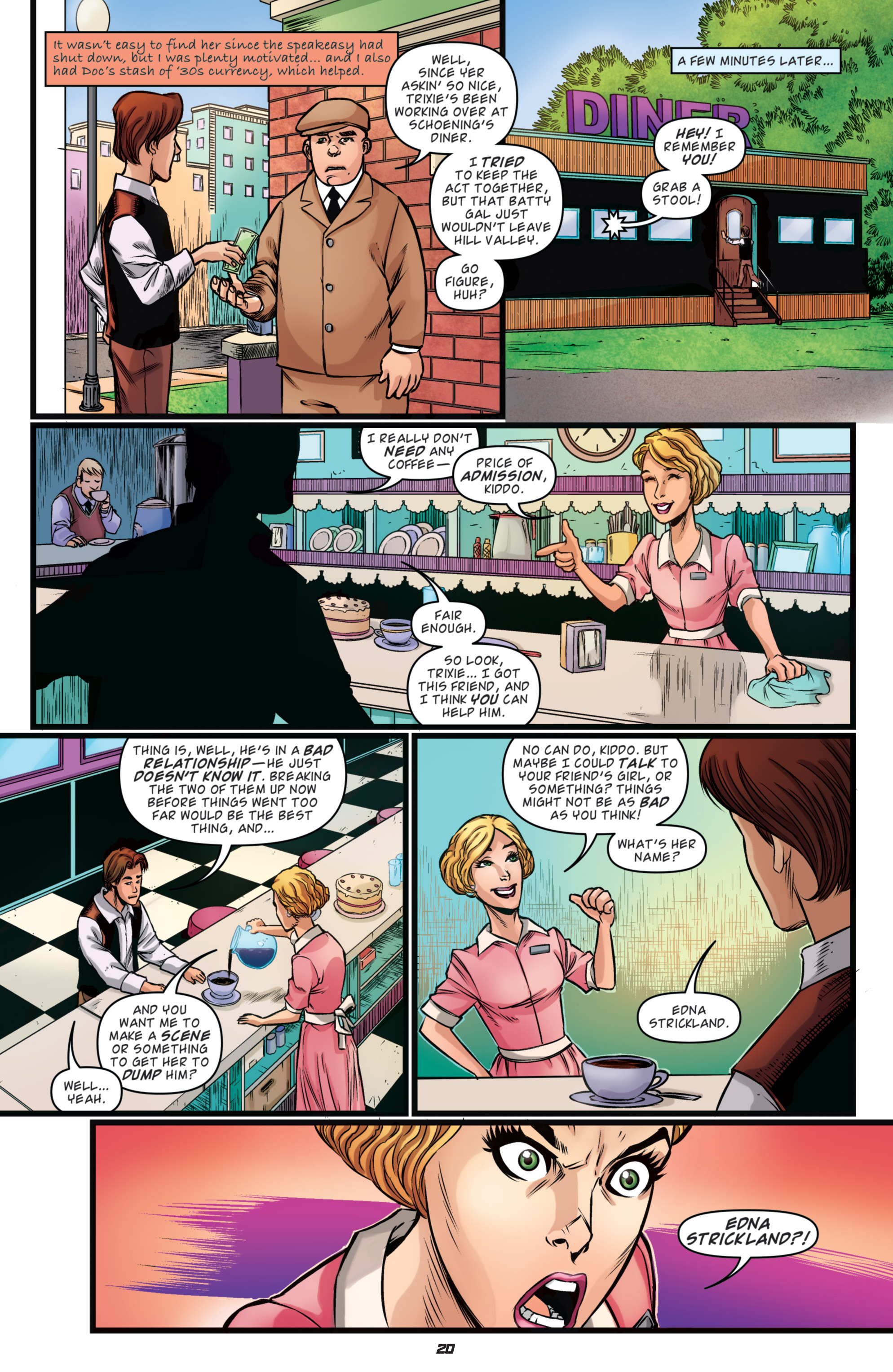 Read online Back to the Future: Citizen Brown comic -  Issue #4 - 22