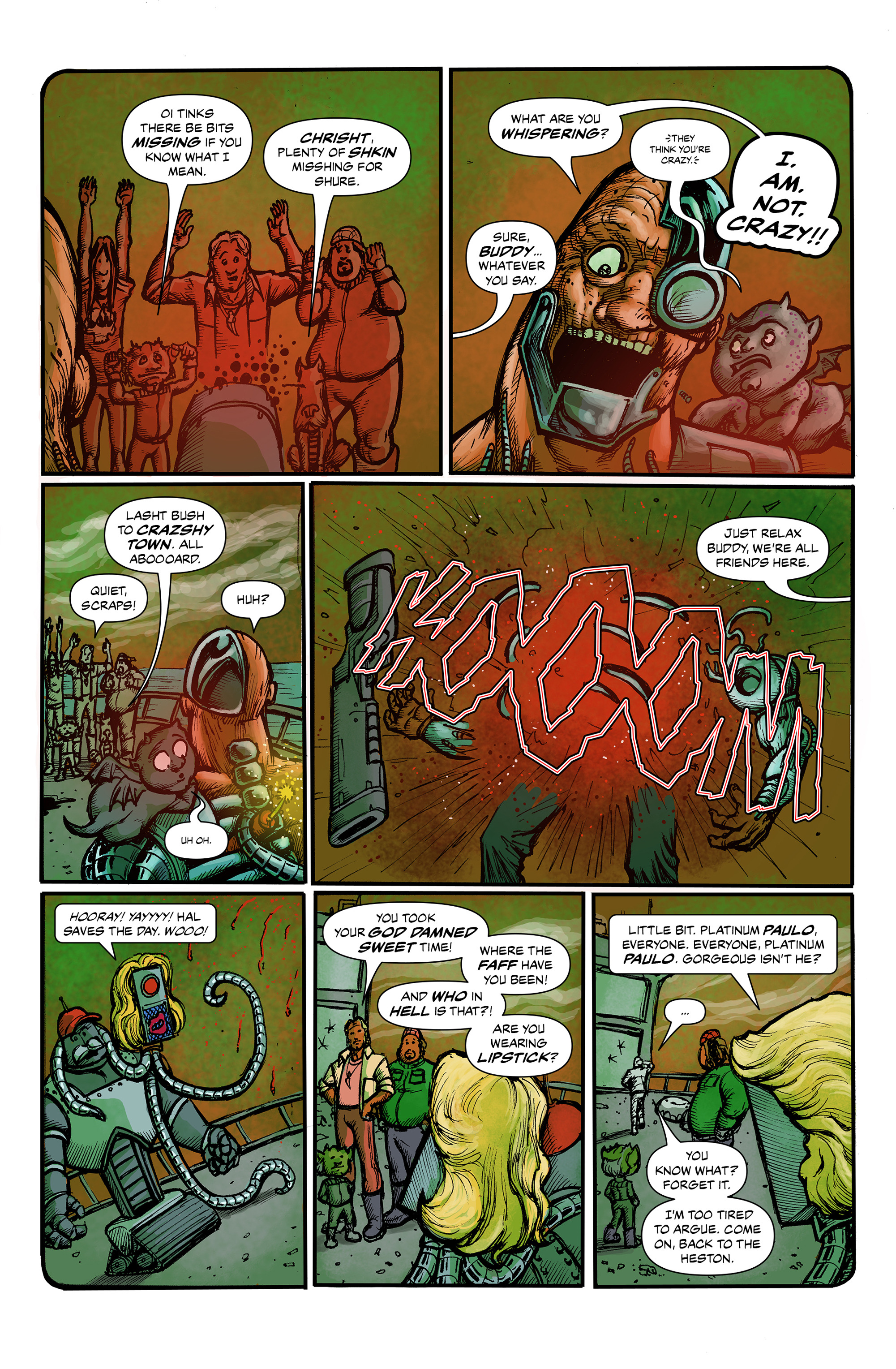 Read online 100% Biodegradable comic -  Issue #12 - 8