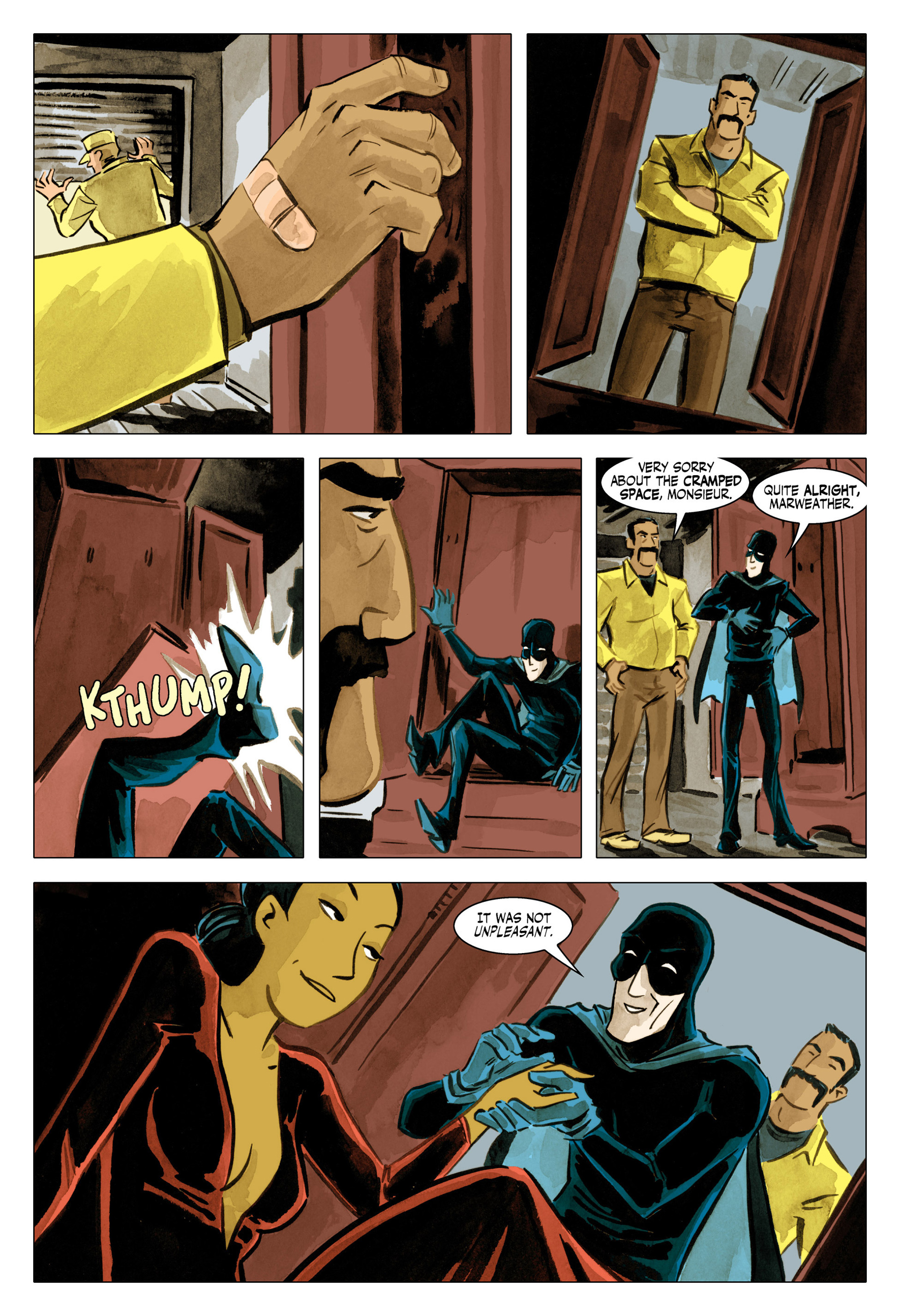 Read online Bandette (2012) comic -  Issue #8 - 16