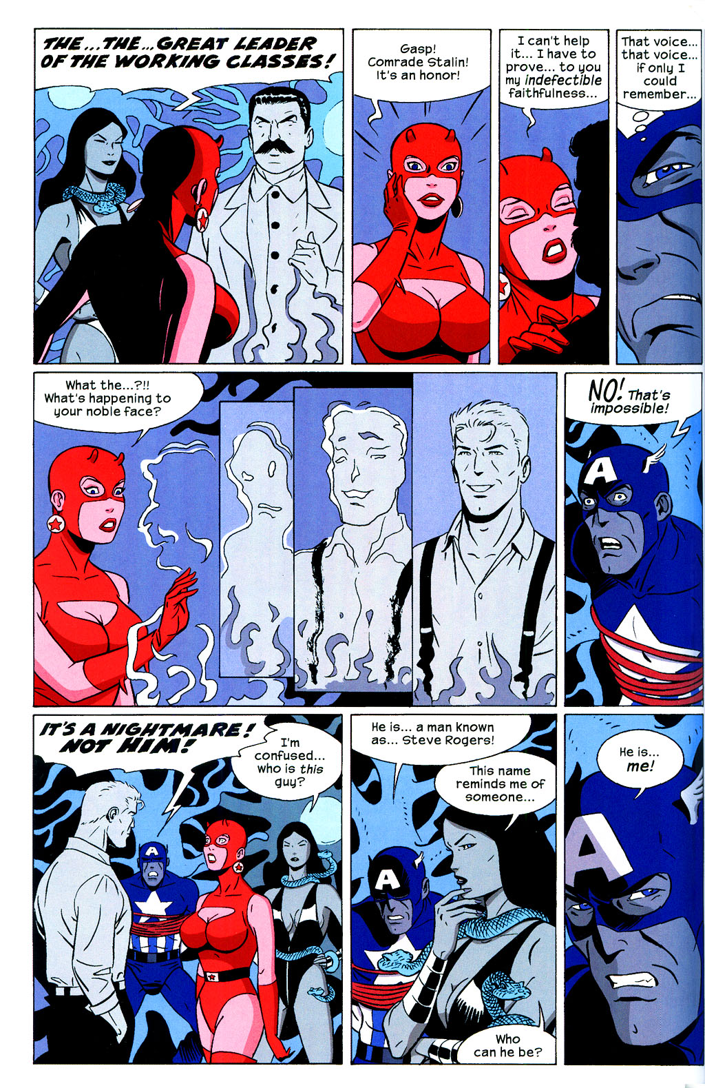 Read online Captain America: Red, White & Blue comic -  Issue # TPB - 58