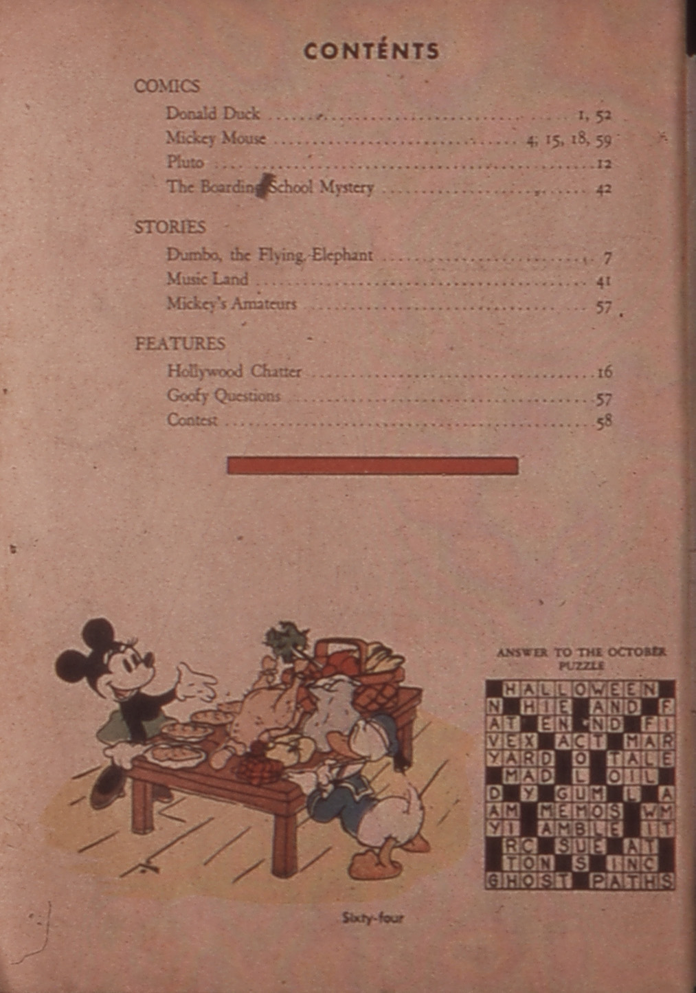 Read online Walt Disney's Comics and Stories comic -  Issue #14 - 66