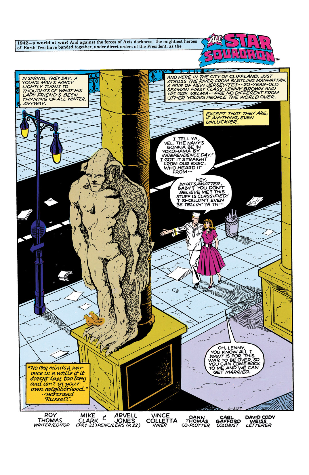 Read online All-Star Squadron comic -  Issue #51 - 2