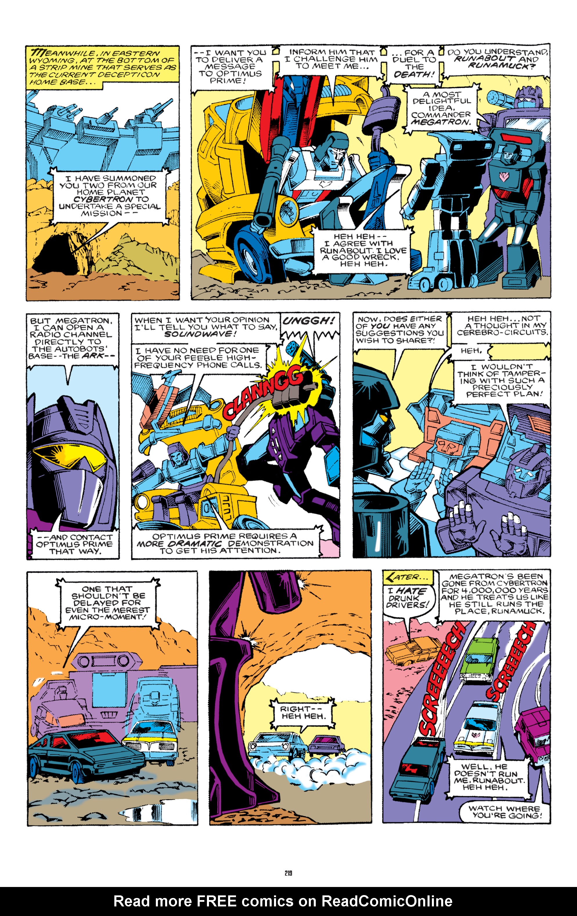 Read online The Transformers Classics comic -  Issue # TPB 2 - 220