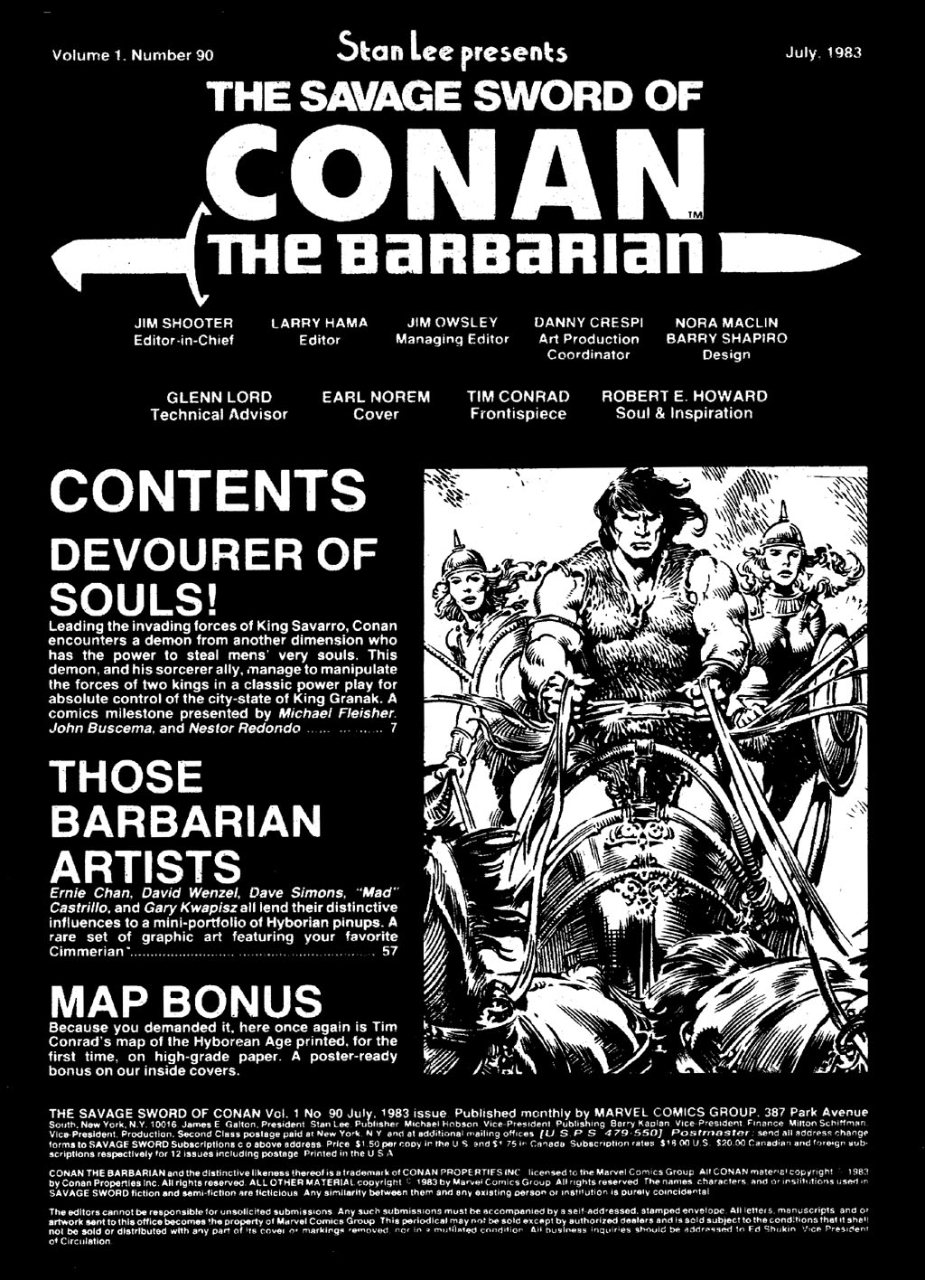 Read online The Savage Sword Of Conan comic -  Issue #90 - 3