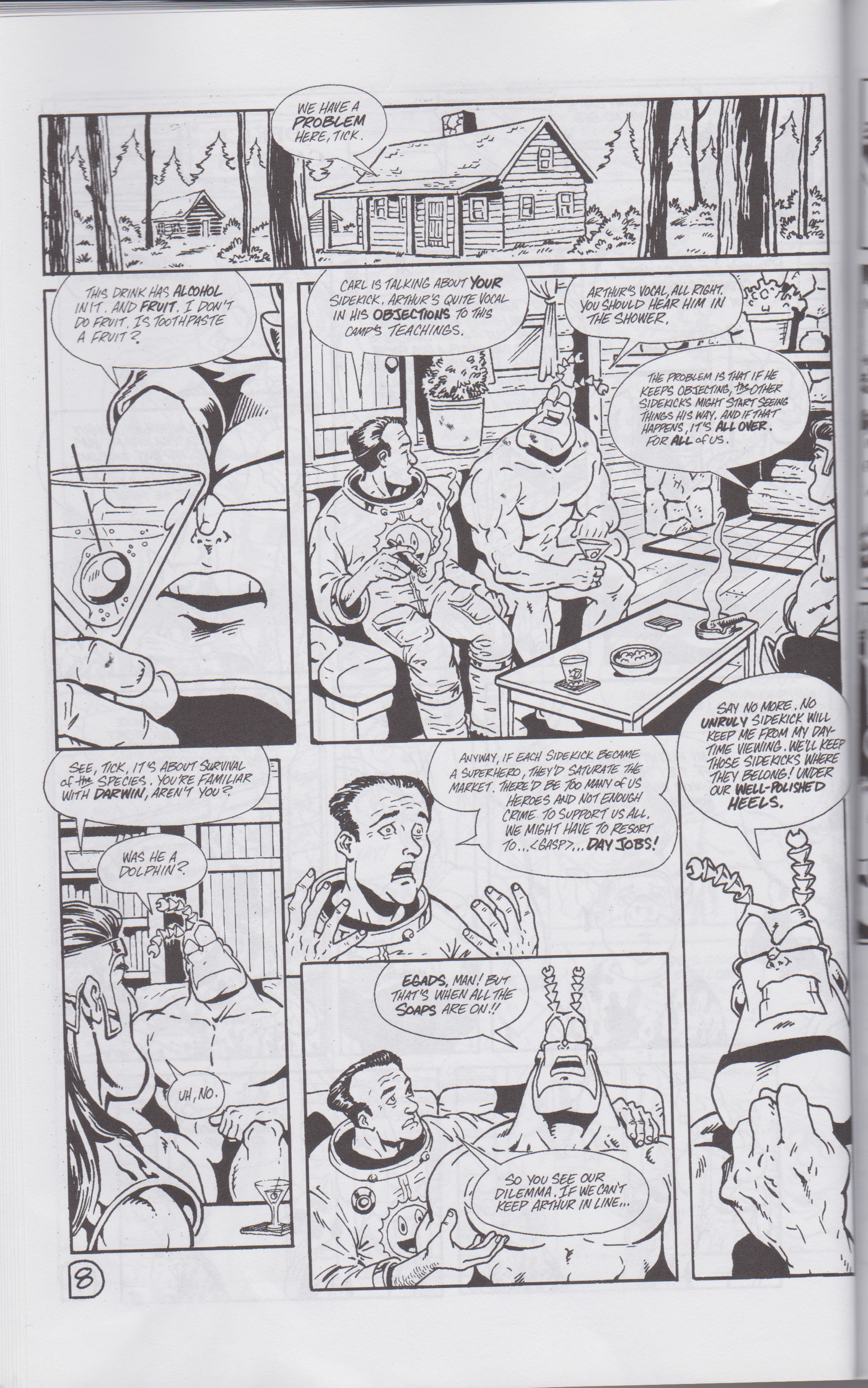 Read online Tick Specials: The Complete Works comic -  Issue # TPB (Part 1) - 70
