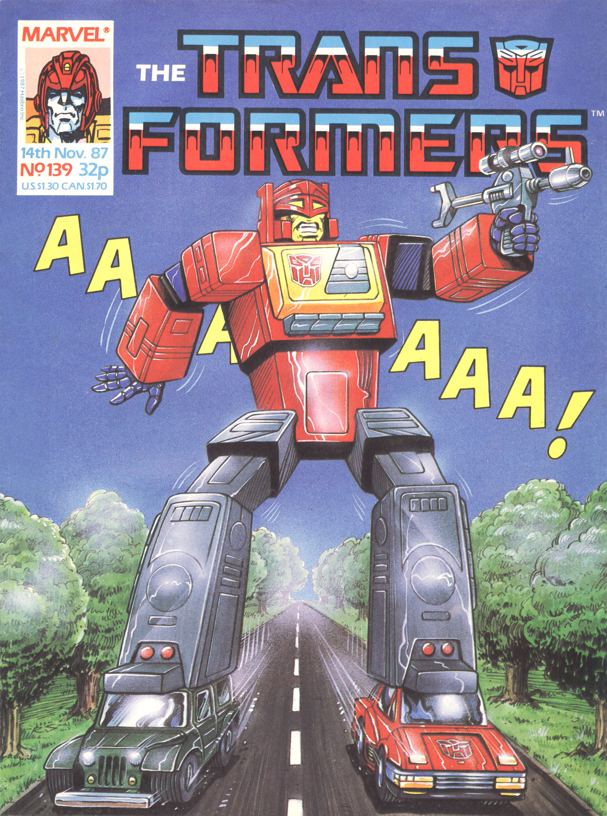 Read online The Transformers (UK) comic -  Issue #139 - 1