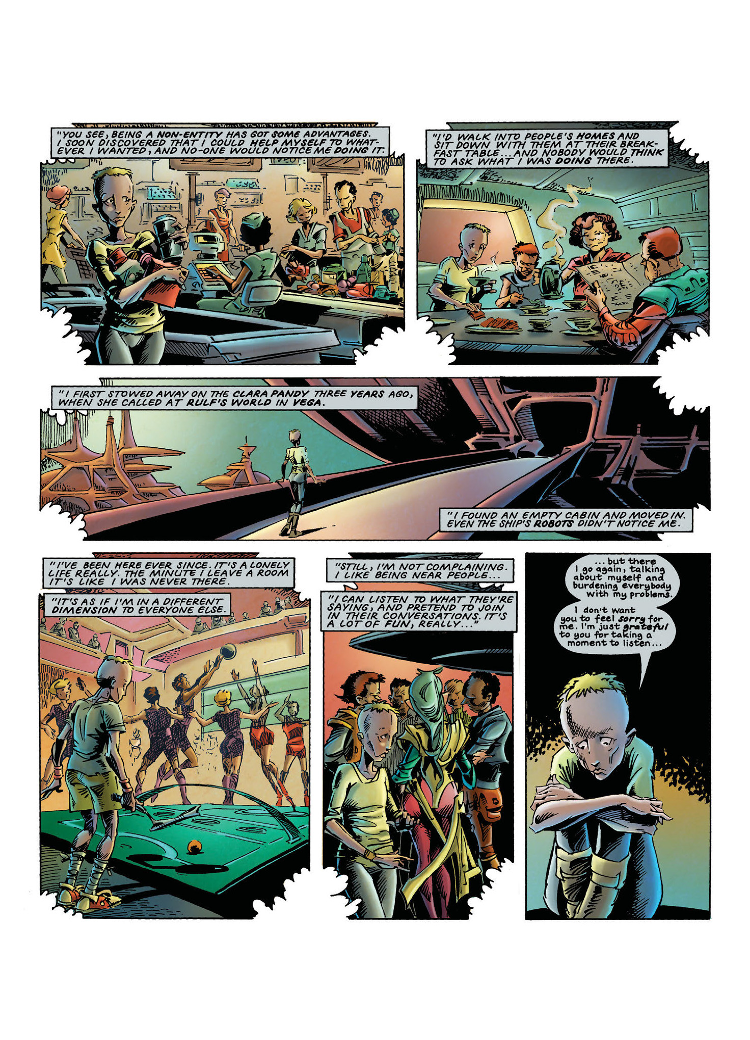Read online The Ballad of Halo Jones (2018) comic -  Issue # TPB 2 - 24