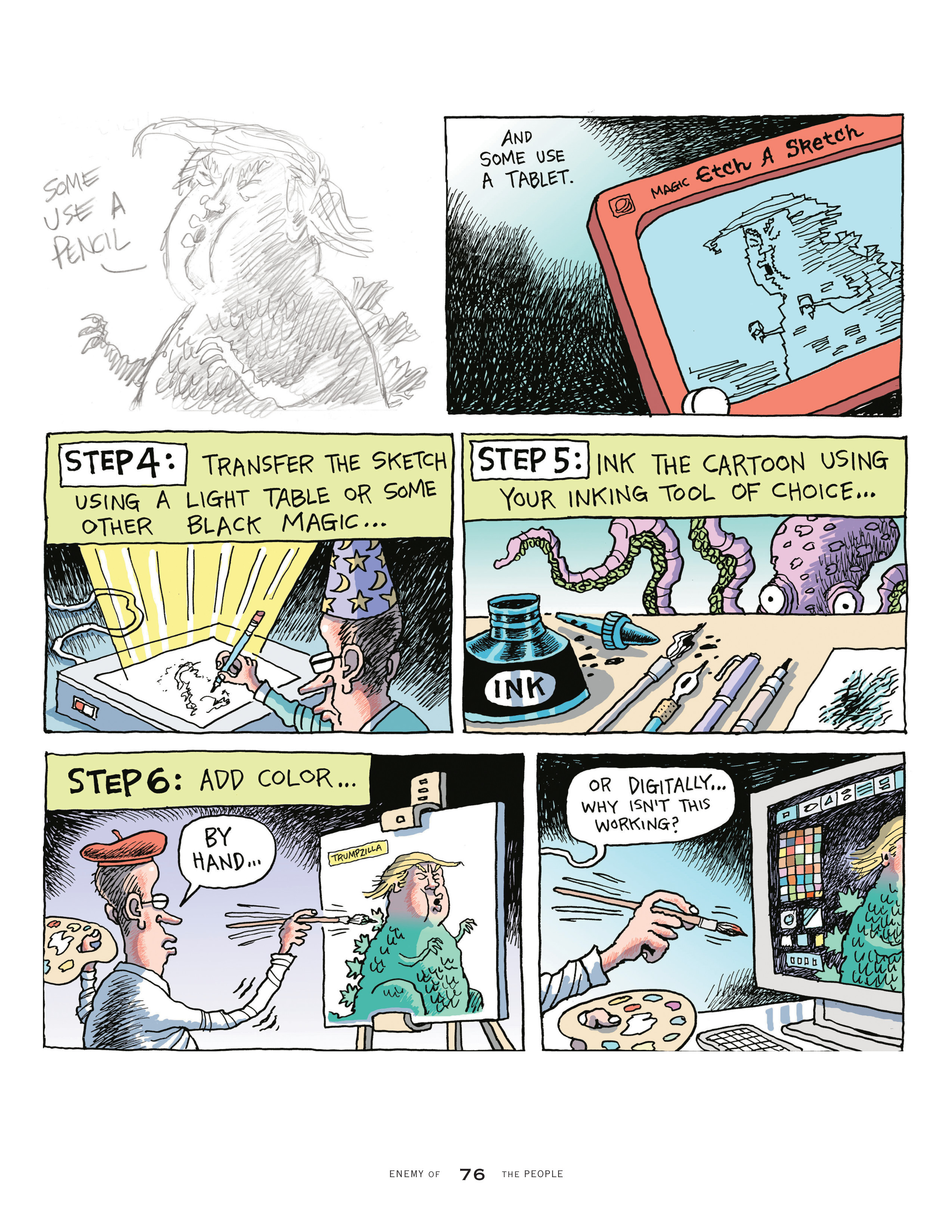 Read online Enemy of the People: A Cartoonist's Journey comic -  Issue # TPB (Part 1) - 81