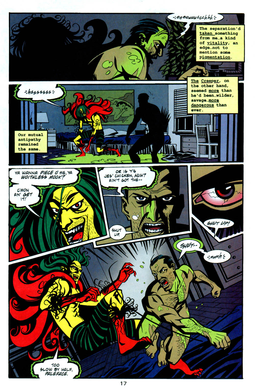 Read online The Creeper (1997) comic -  Issue #10 - 17