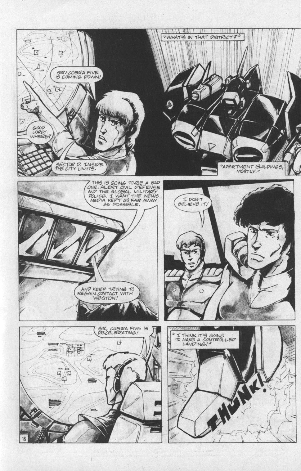 Read online Robotech II: The Sentinels - CyberPirates comic -  Issue #1 - 18