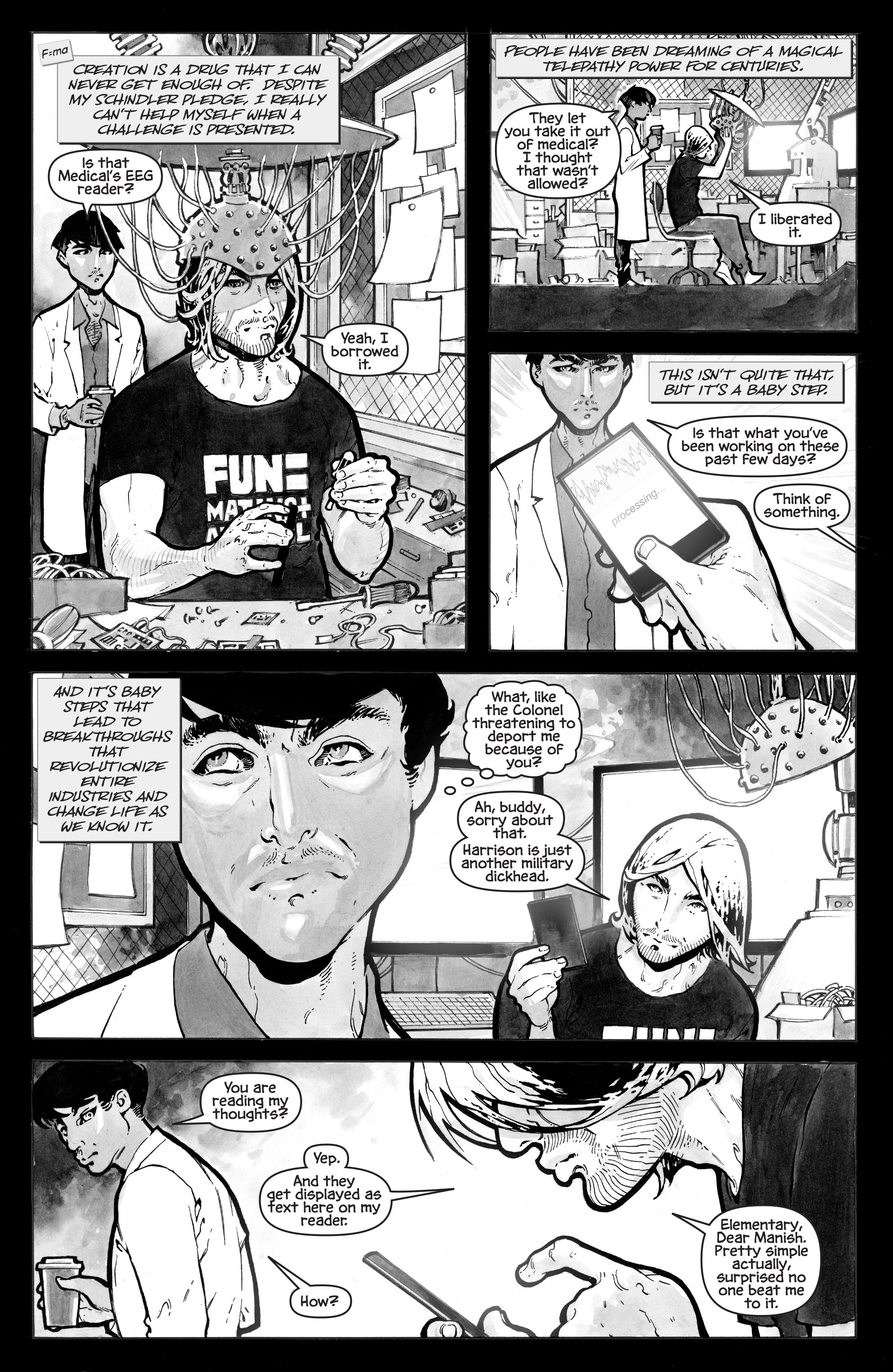 Read online Think Tank comic -  Issue #1 - 17