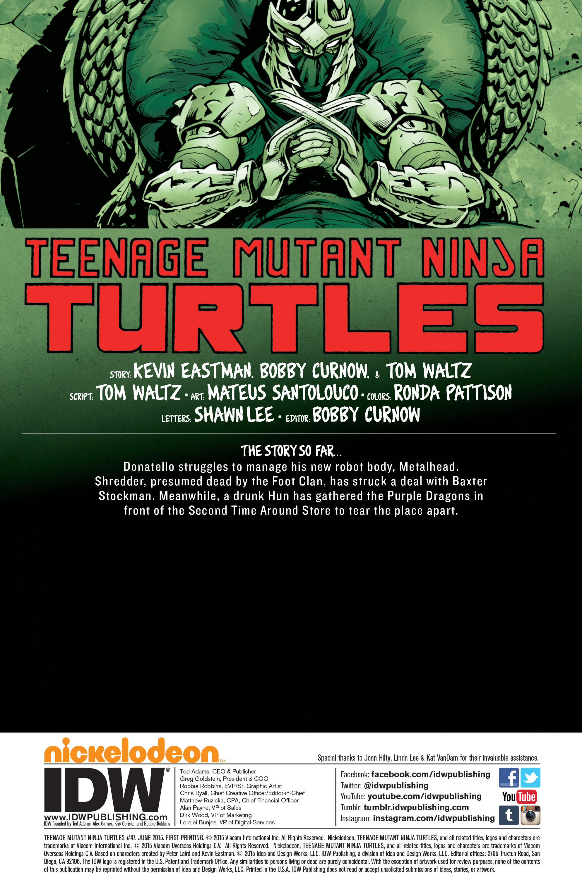 Read online Teenage Mutant Ninja Turtles (2011) comic -  Issue #47 - 3