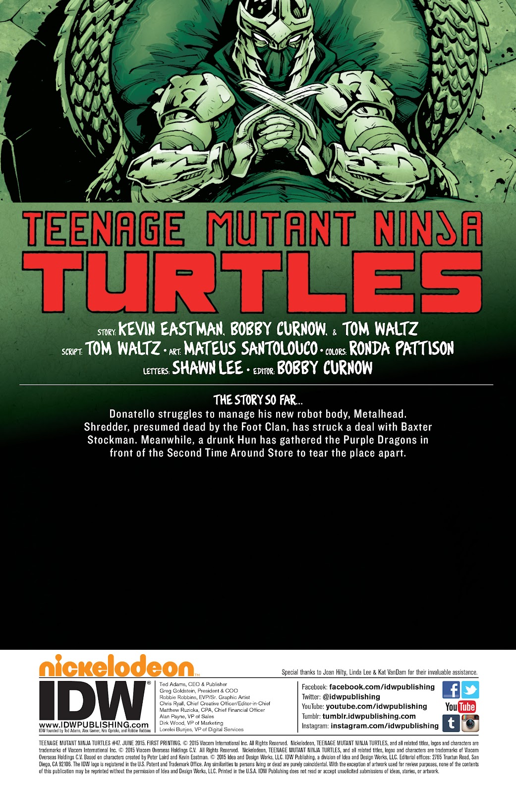 Teenage Mutant Ninja Turtles (2011) issue 47 - Page 3