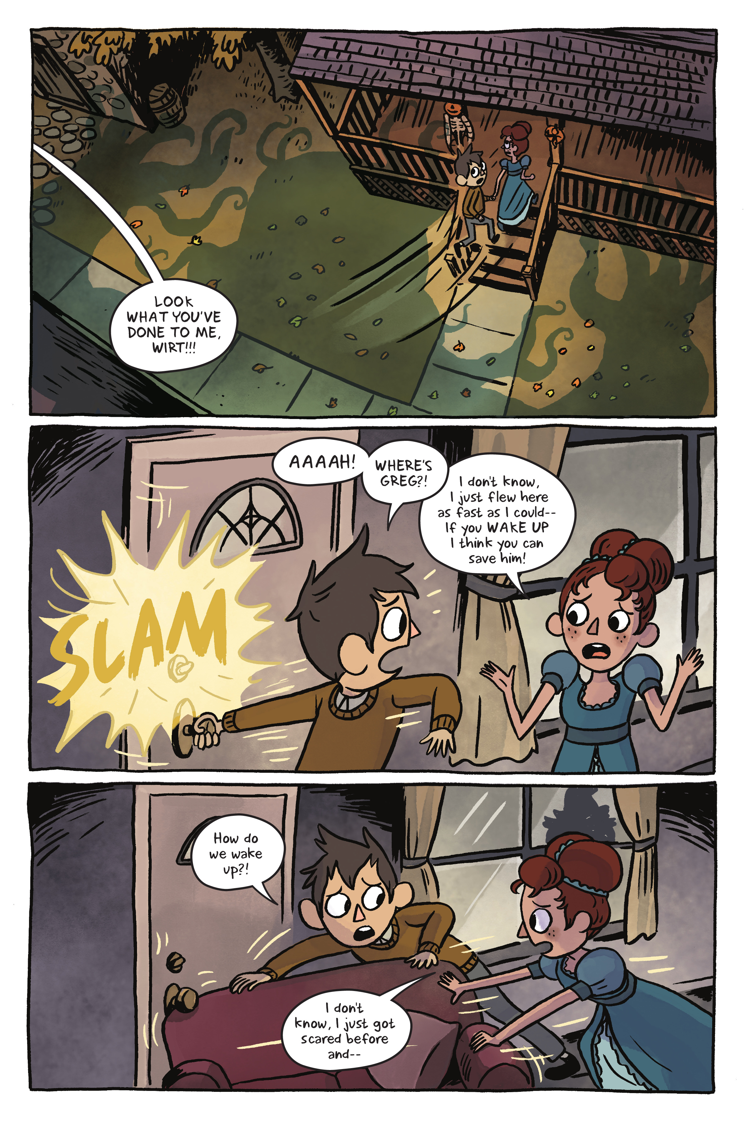 Read online Over the Garden Wall: Distillatoria comic -  Issue # TPB - 111
