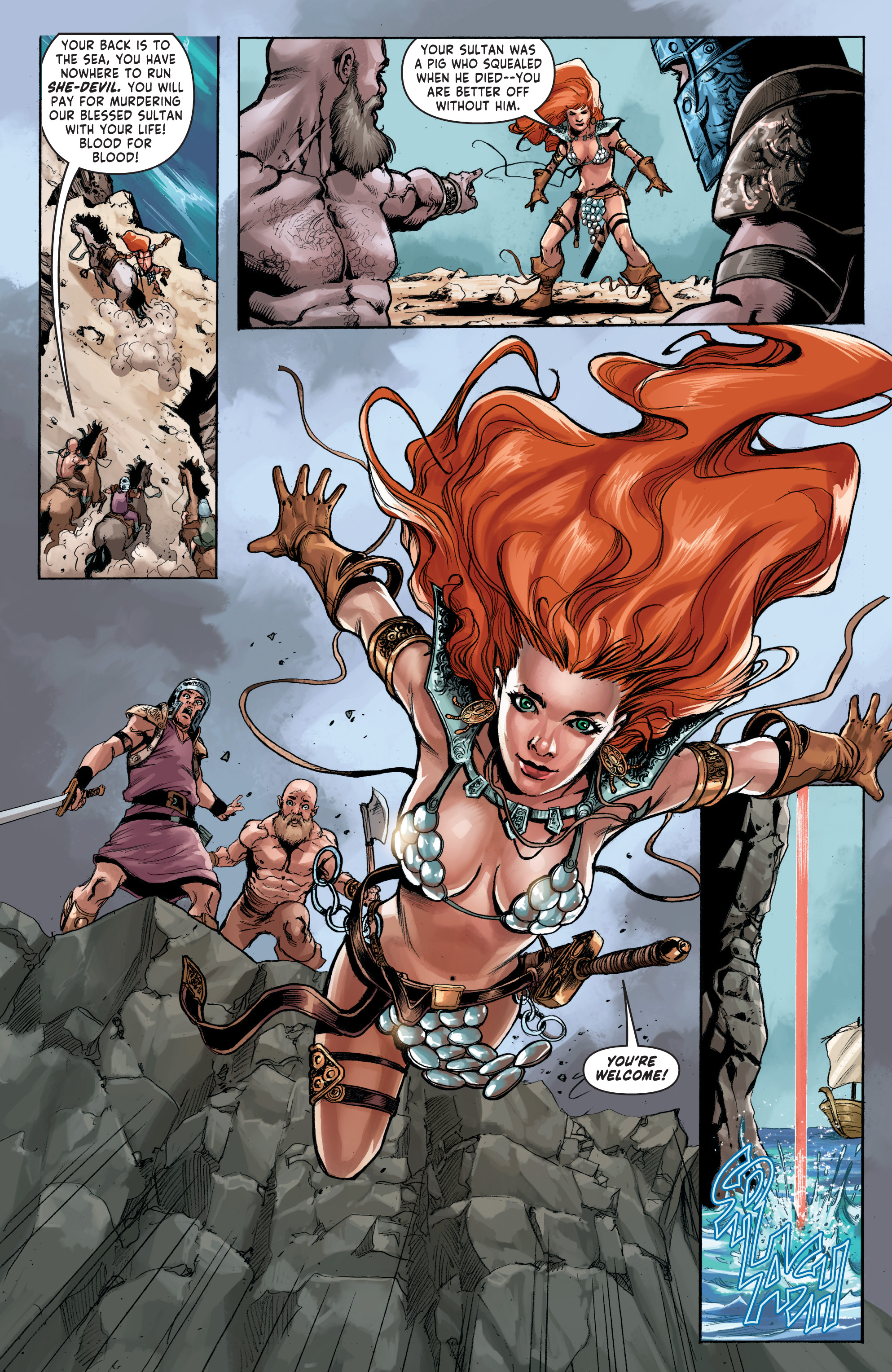 Read online Red Sonja: Birth of the She-Devil comic -  Issue #2 - 10