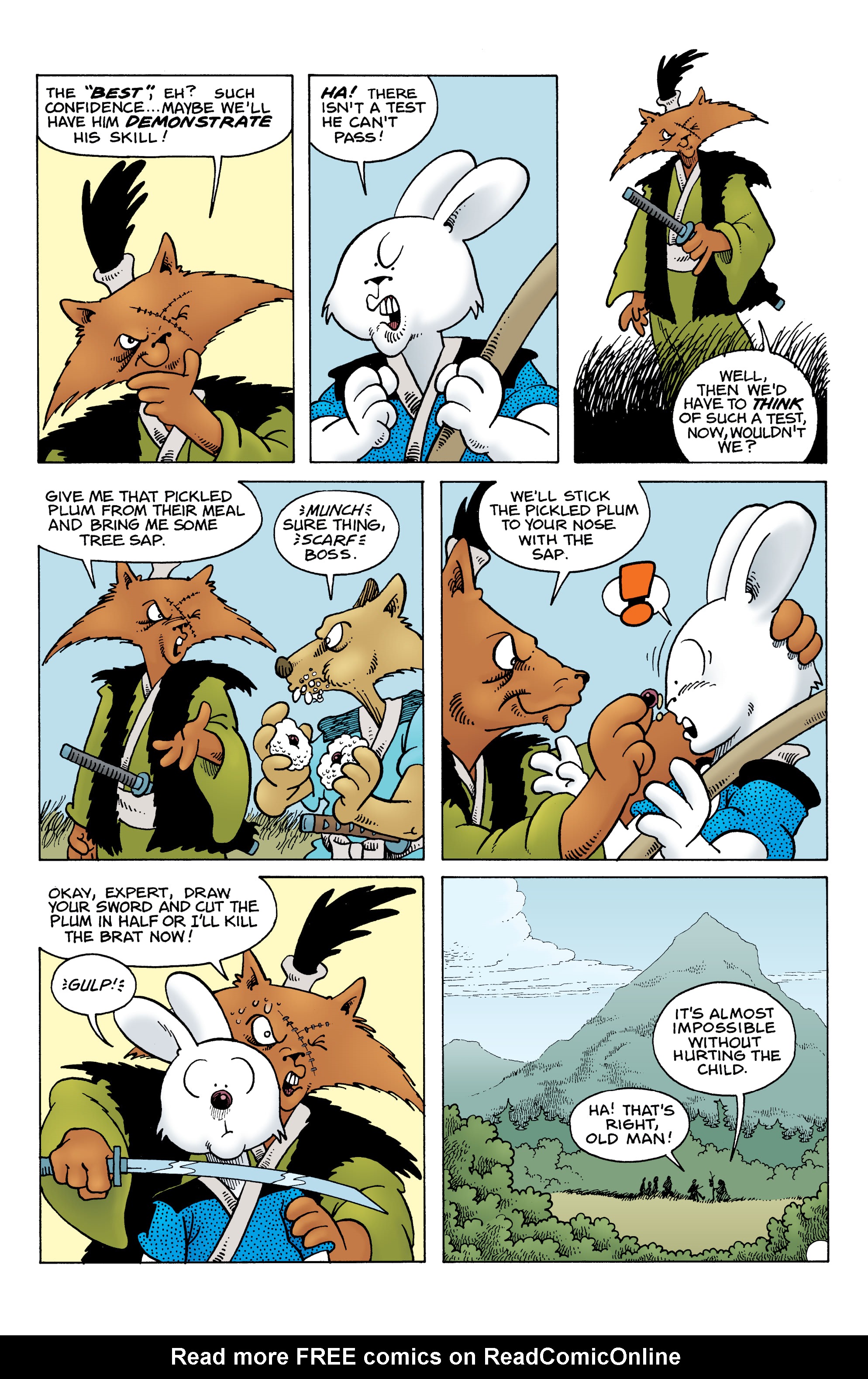 Read online Usagi Yojimbo Color Classics comic -  Issue #2 - 8