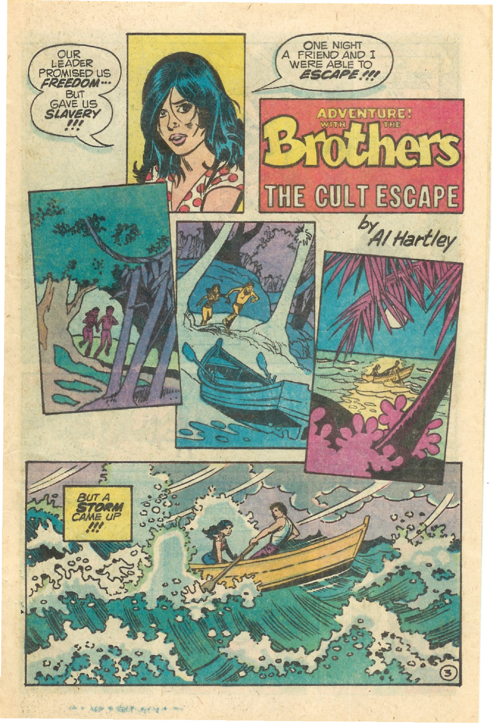 Read online Adventure! With the Brothers The Cult Escape comic -  Issue # Full - 5