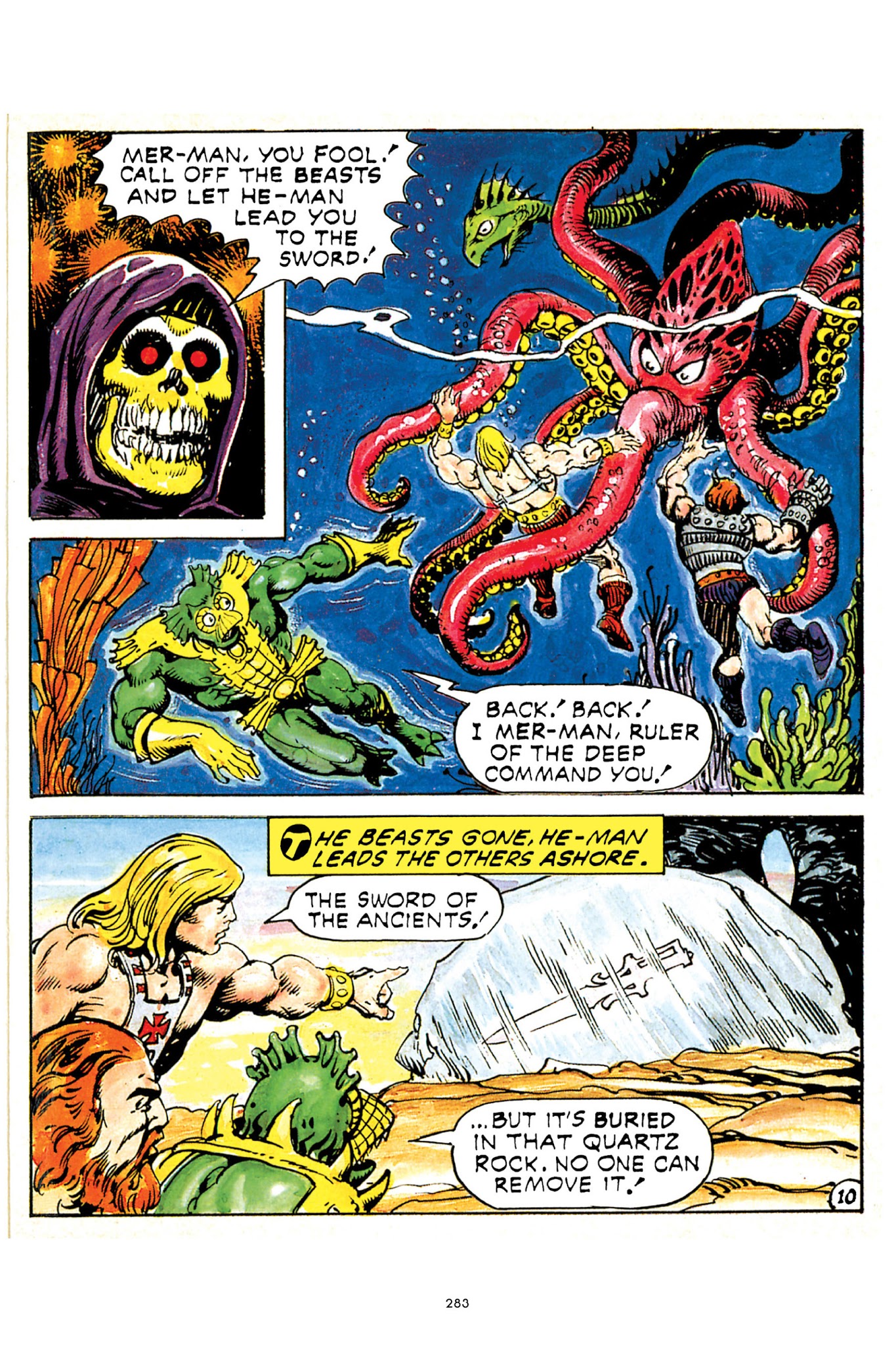 Read online He-Man and the Masters of the Universe Minicomic Collection comic -  Issue # TPB 1 - 281