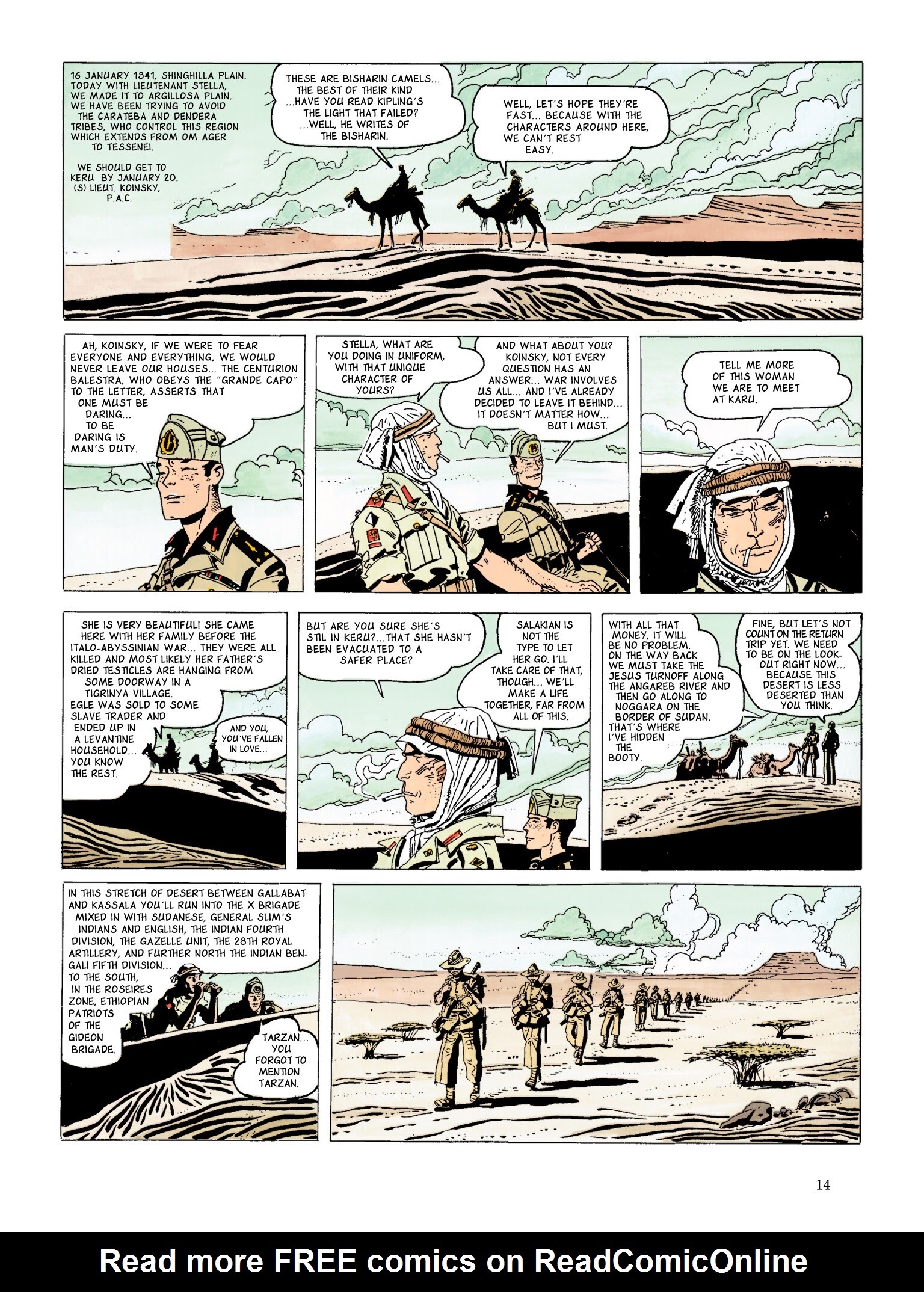 Read online The Scorpions of the Desert comic -  Issue #2 - 14