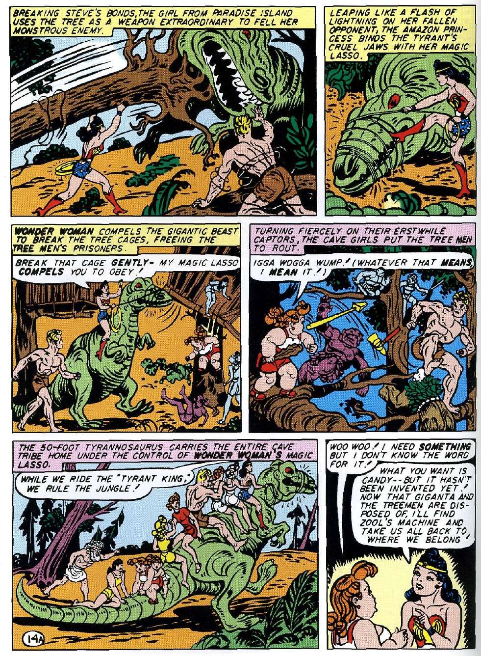Read online Wonder Woman (1942) comic -  Issue #9 - 16