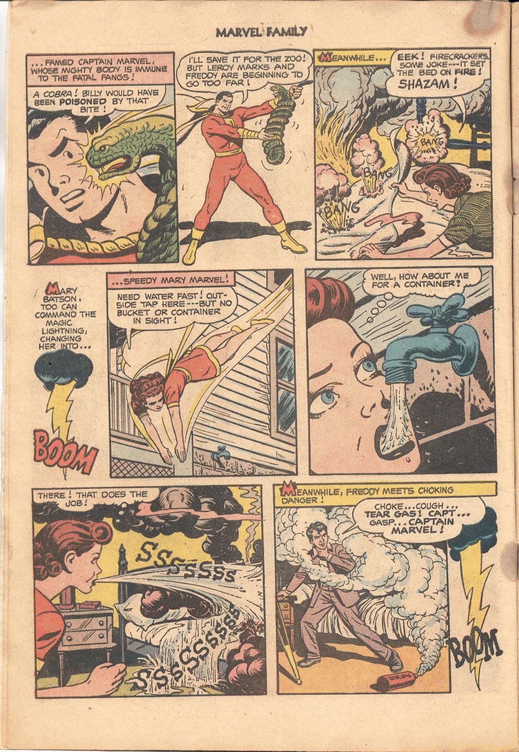 Read online The Marvel Family comic -  Issue #88 - 6